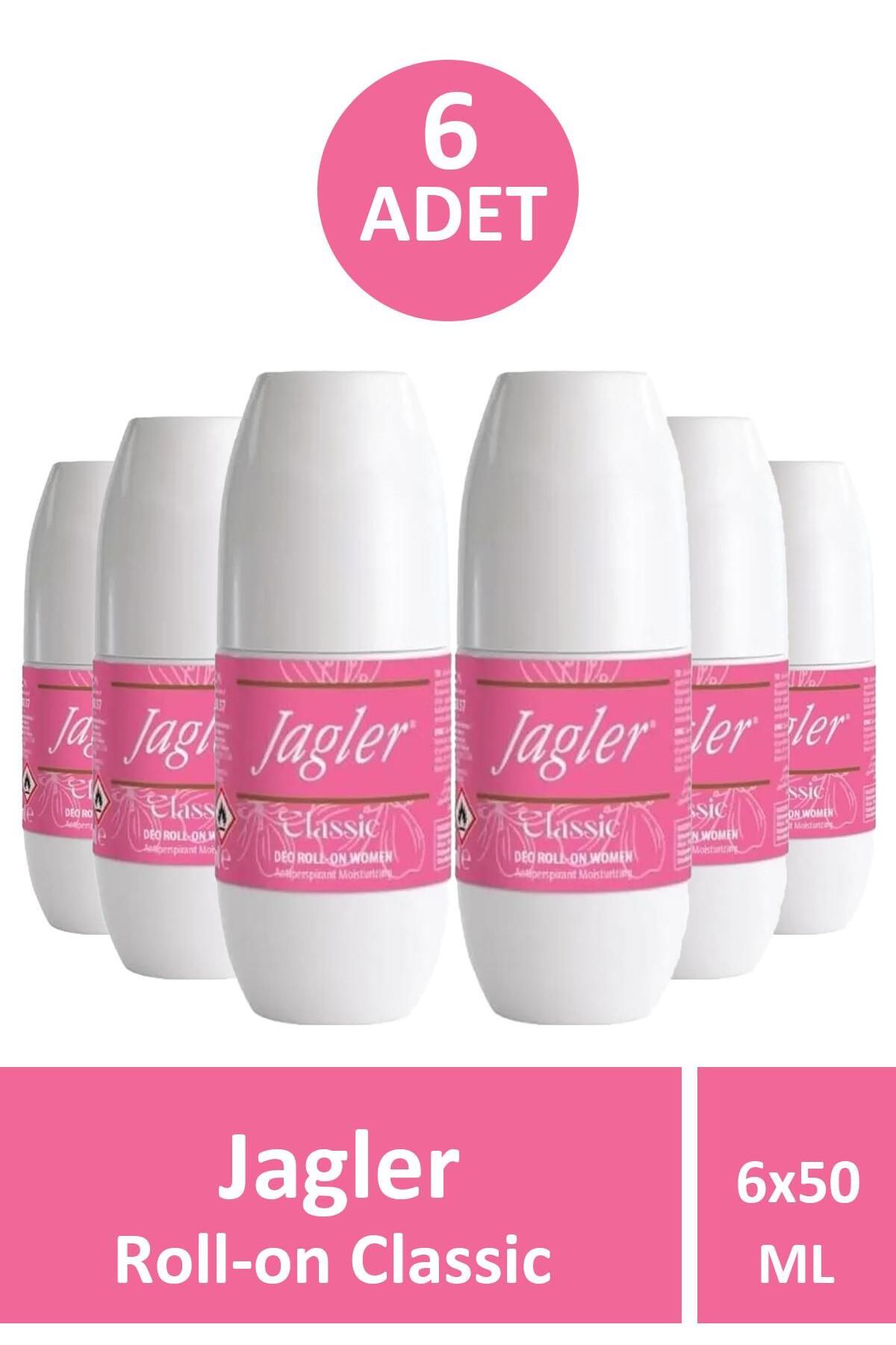 Seddar Collection Jagler Classic Koltuk Altı Rollon 50 ml 6 Adet