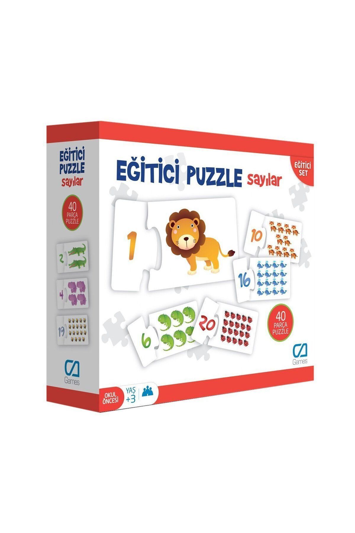merland benvecocuk CA.5031 CA Games, Eğitici Puzzle Sayılar