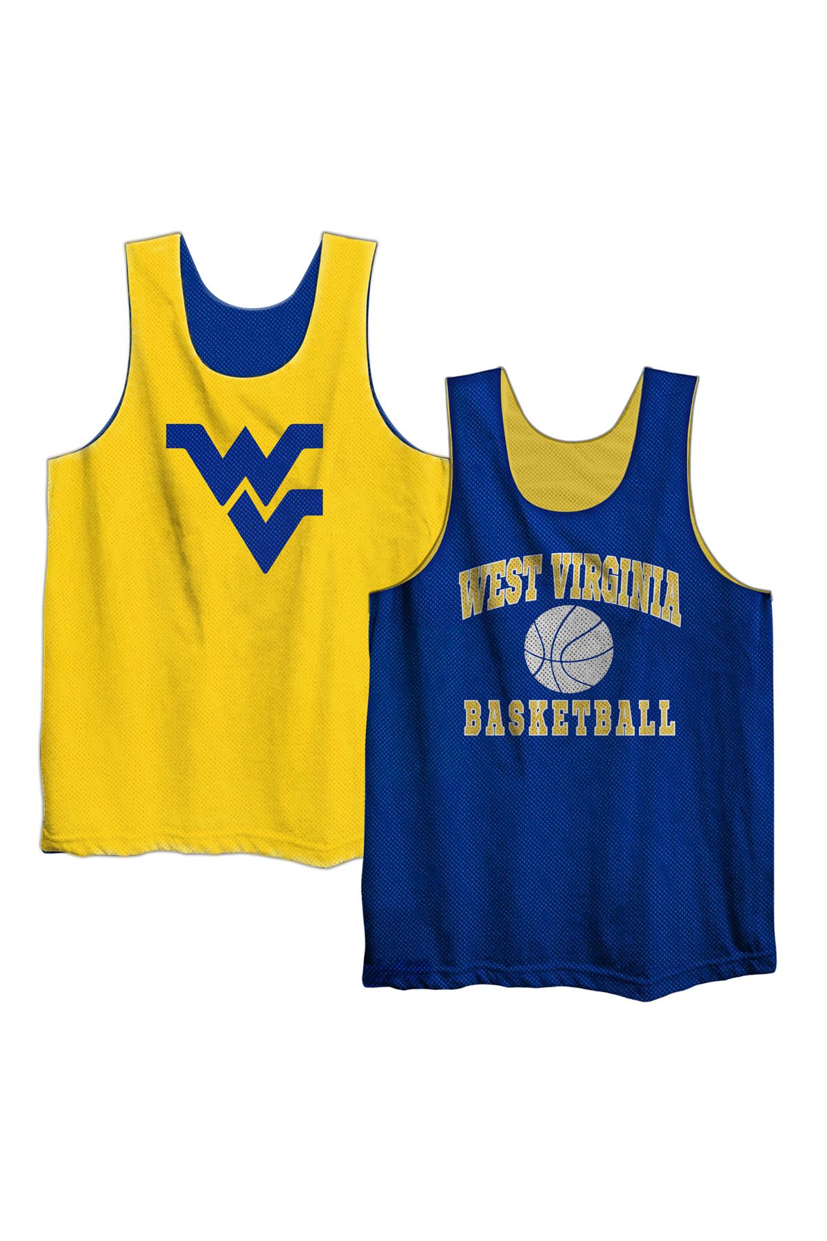 usateamfans West Virginia Çift Taraflı Mesh Forma