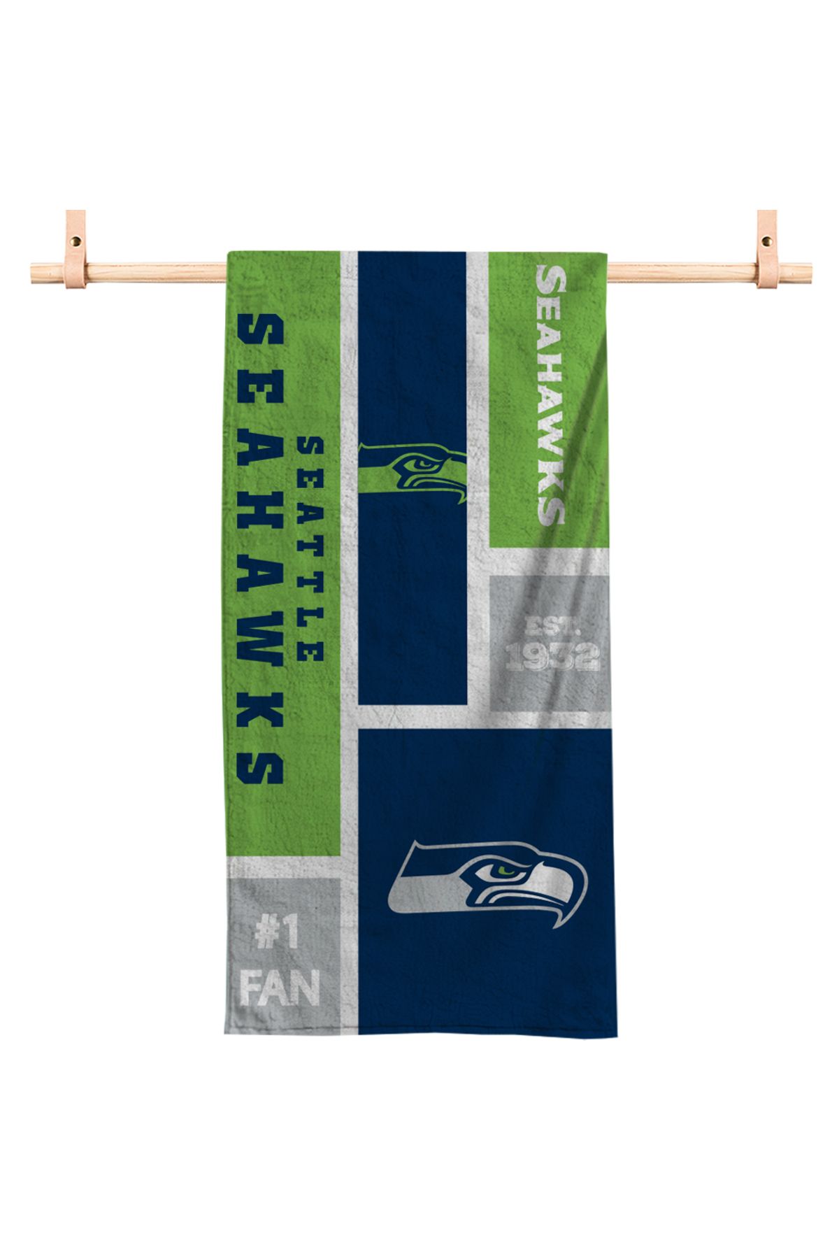 usateamfans Seattle Seahawks Plaj Havlusu