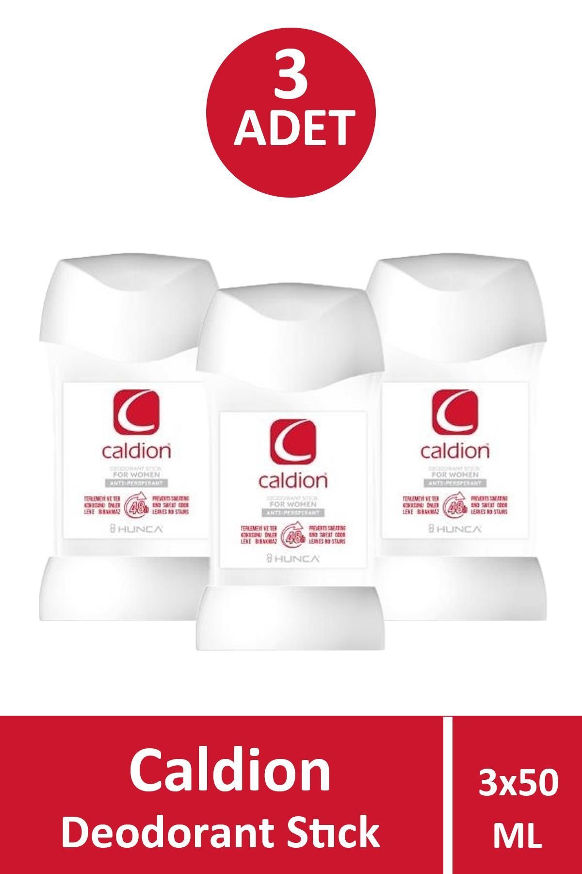 Seddar Collection Caldion Deodorant Stick For Women 50 gr 3 Adet