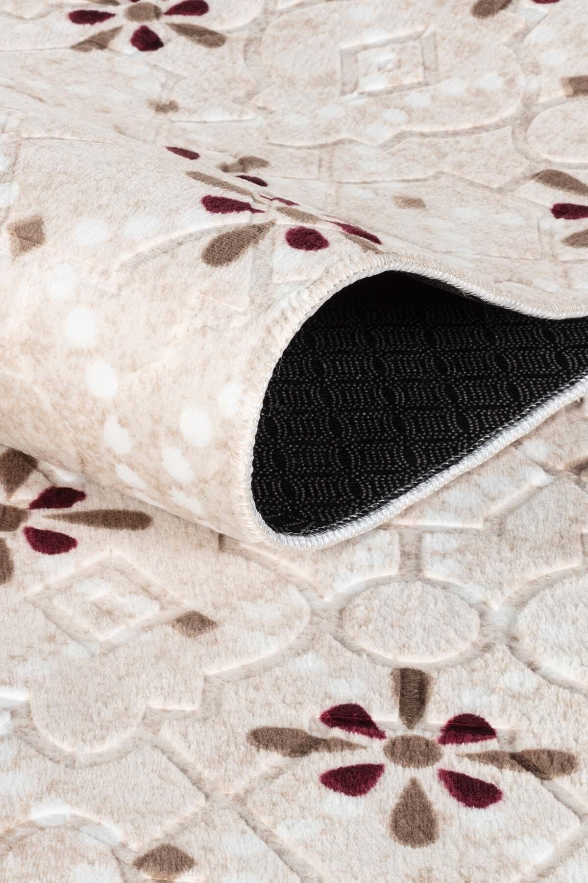 tropikal home Modern Desen Baskılı Kaymaz Taban Elit Şık Dört Mevsim Yıkanabilir Halı Yolluk Oturma Salon Odası