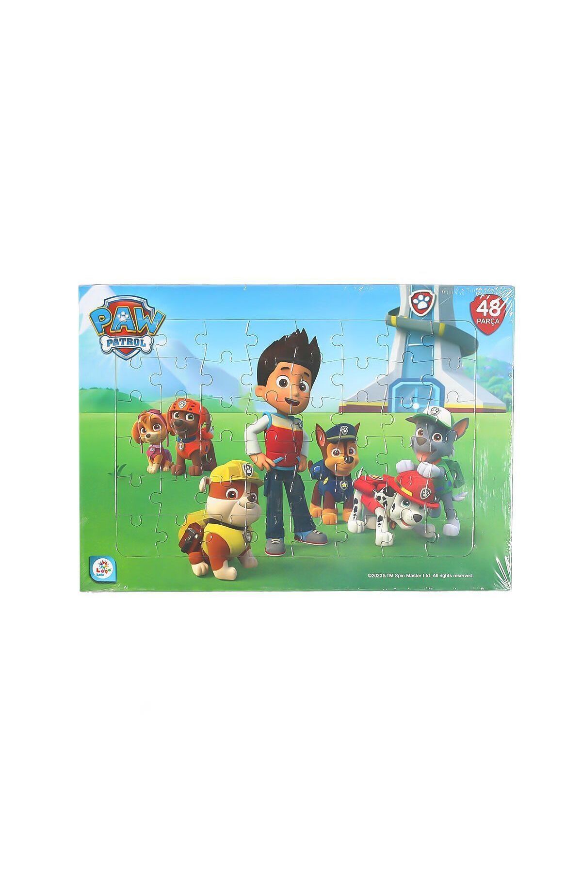 merland benvecocuk PW7919 Paw Patrol Frame Puzzle 48 Parça -Laço