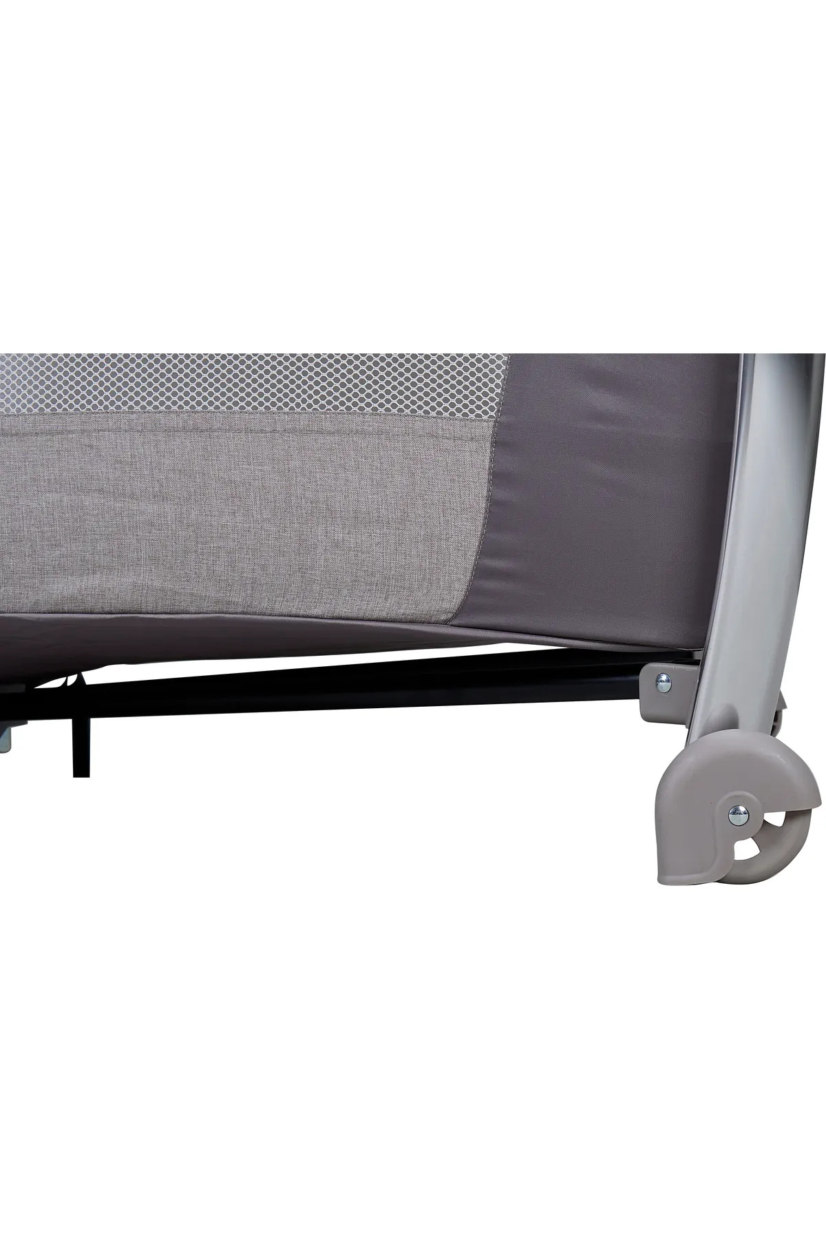 Prego 70*110 Alüminyum Kalın İskelet Dönence ve Alt Açmalı Park Yatak Oyun Parkı Beşik+ Yatak+ Oyuncak fotoğrafı 7 (önizleme)