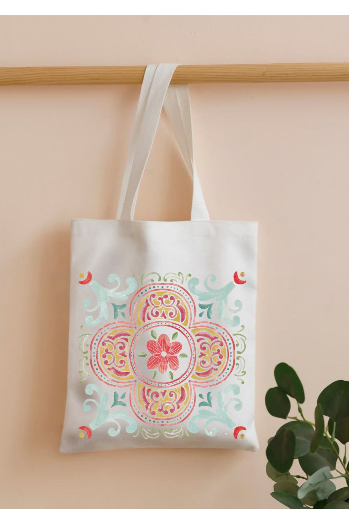 WHB 35x40 -Tote Bag, Grocery or School Bag, Reusable & Foldable .Bez Çanta, pazar Çantası, Kitap Çantası