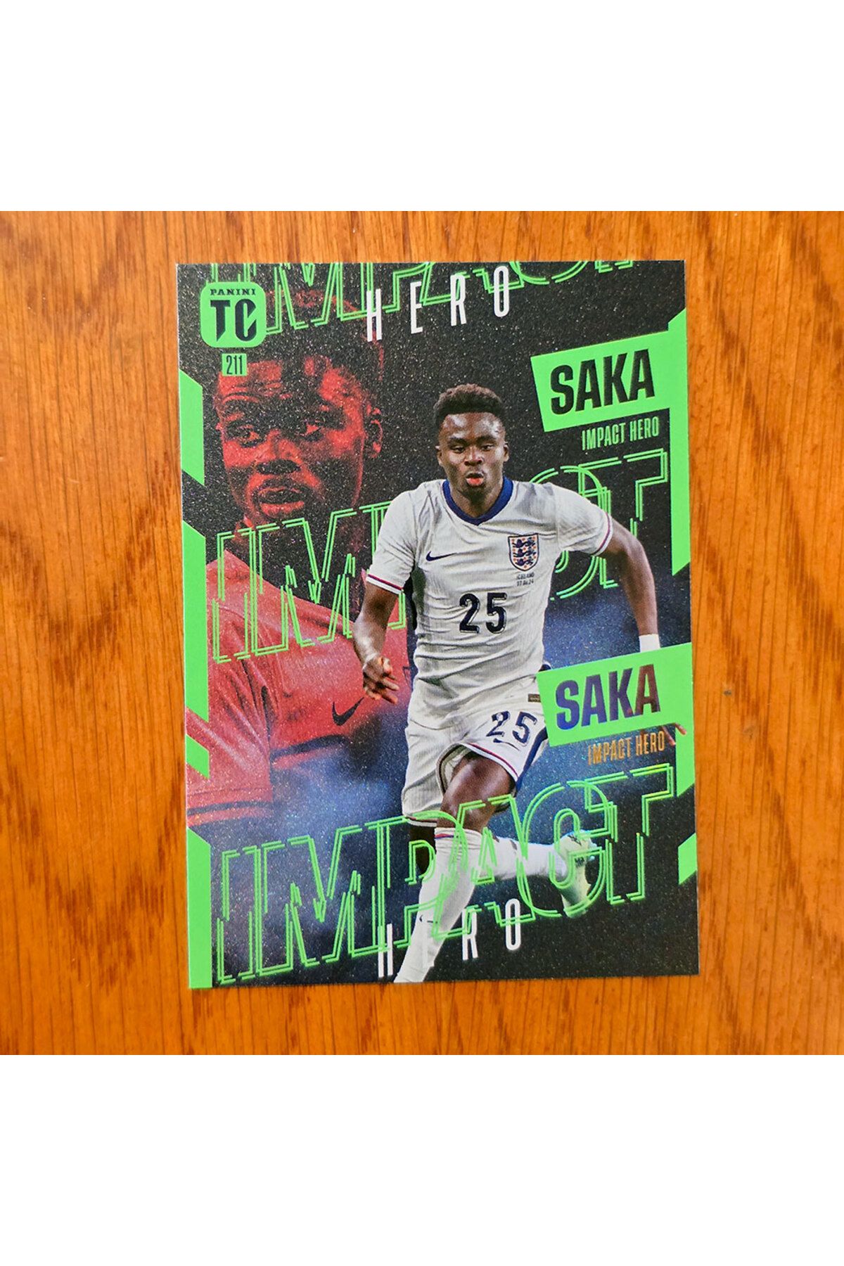 Panini Top Class Impact Hero Bukayo Saka Oyuncu Kartı 211