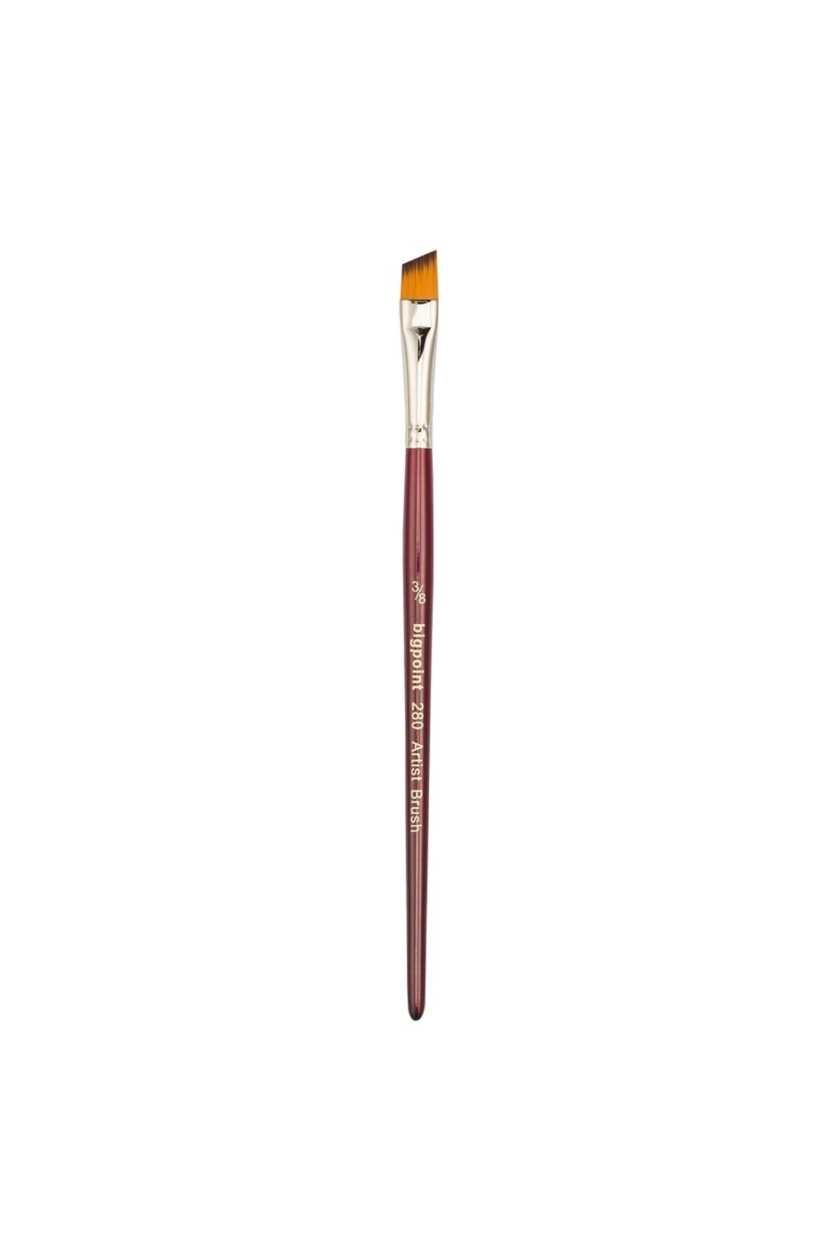 Bigpoint-280 Series Synthetic Side Cut Brush No: 3/8 Box of 12 2