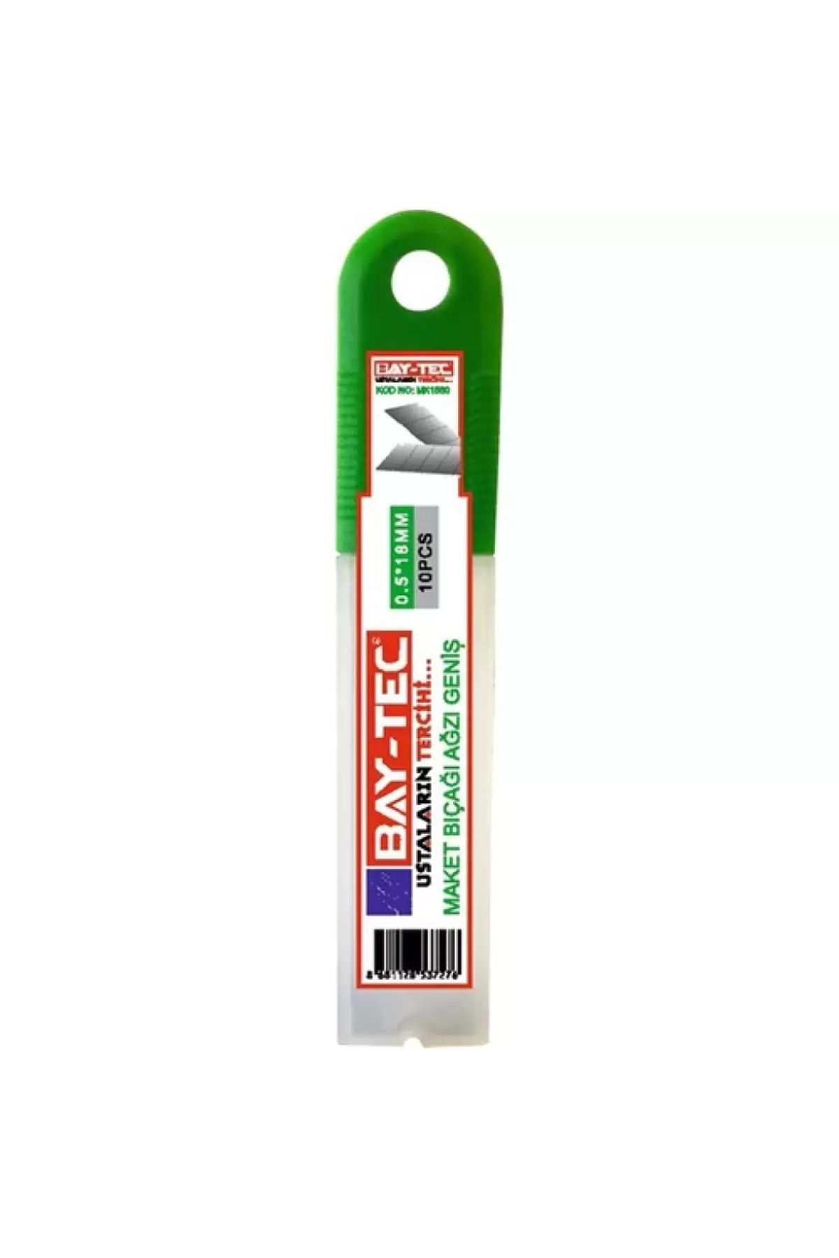 gnsstore Bay-Tec Maket Bıçağı Yedek Geniş Mk-1560 10 Lu