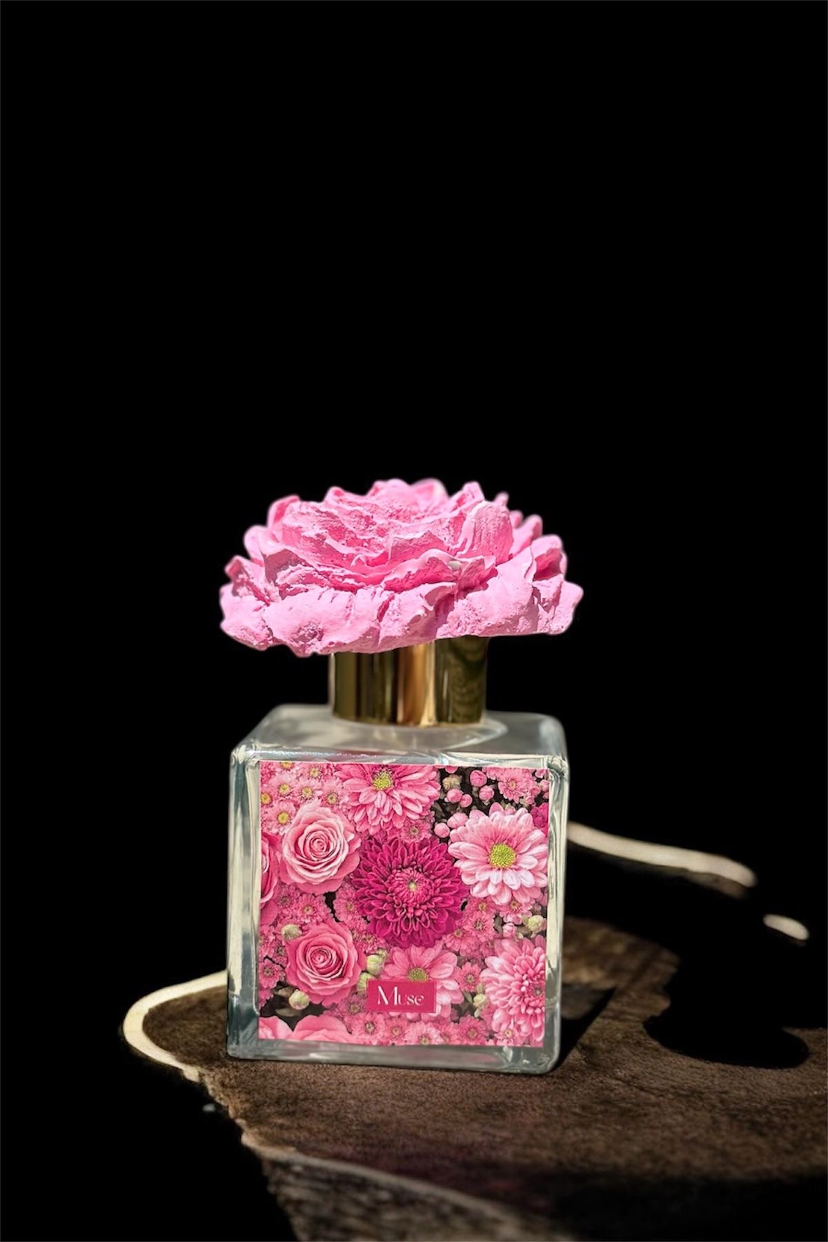LİNECRAFT 120 ml Çiçek Taşlı Bambu Oda Kokusu Çiçek Kokulu