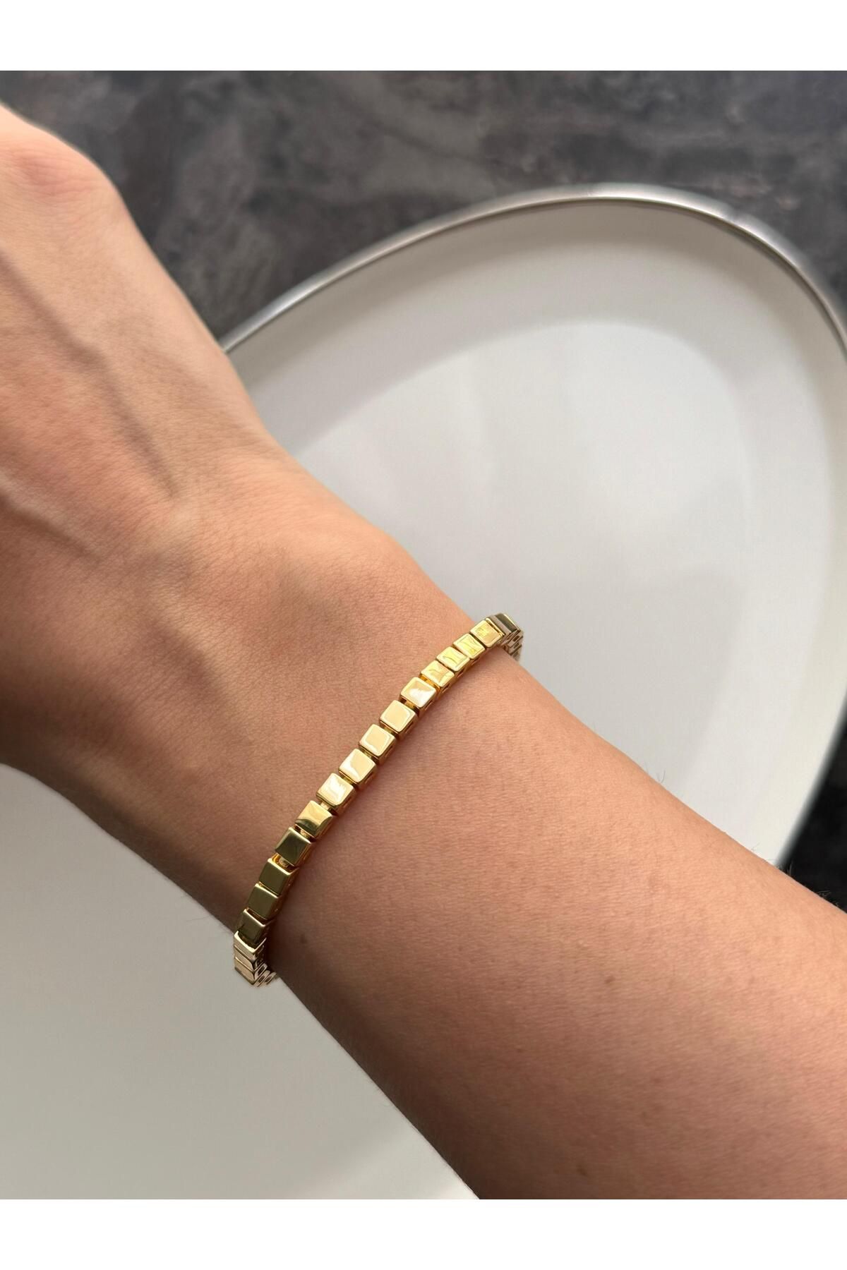 Nera Accessories Küp detaylı bileklik