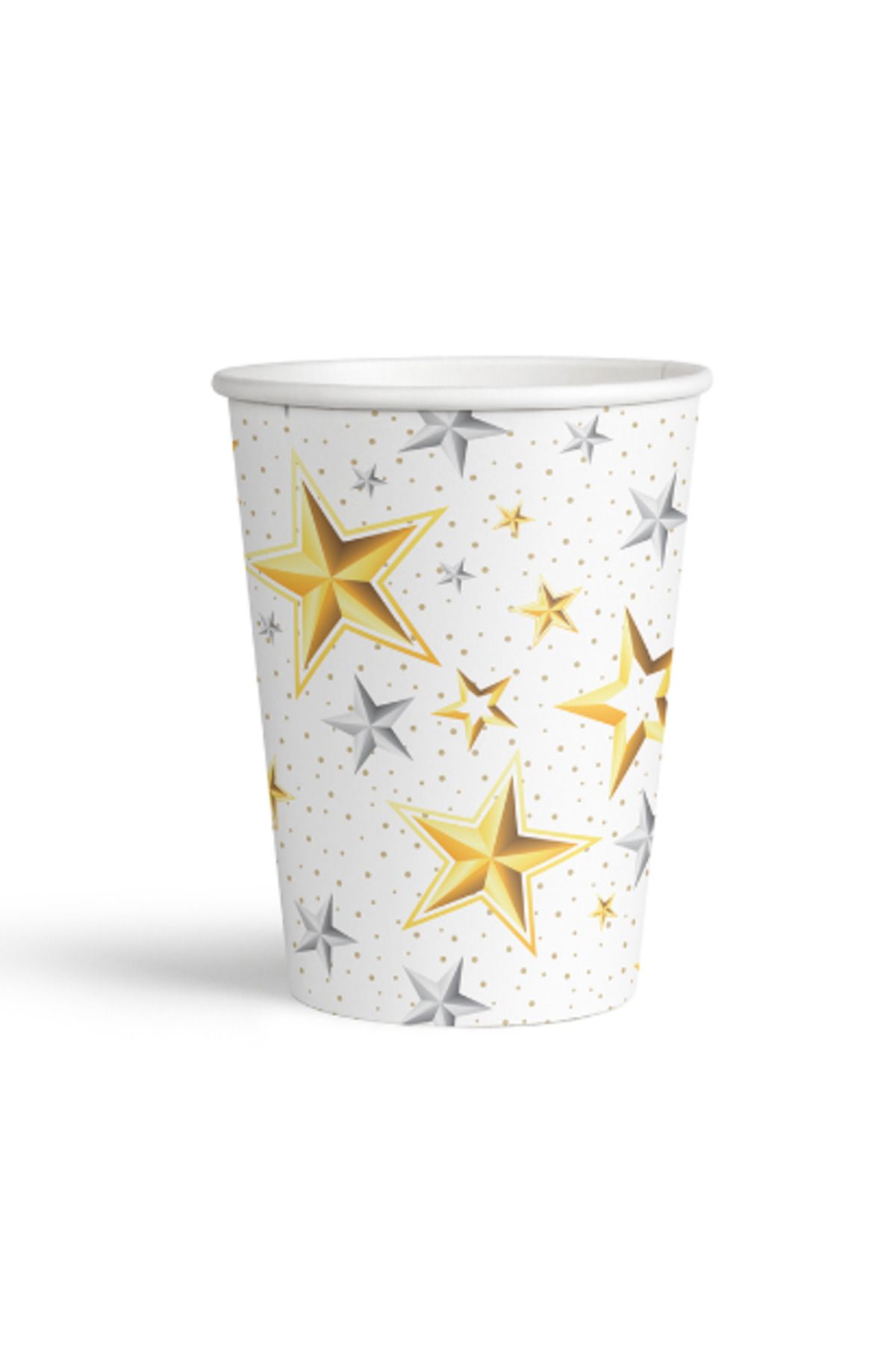 gnsstore Kikajoy Karton Bardak Samanyolu 8 Li -Beyaz-