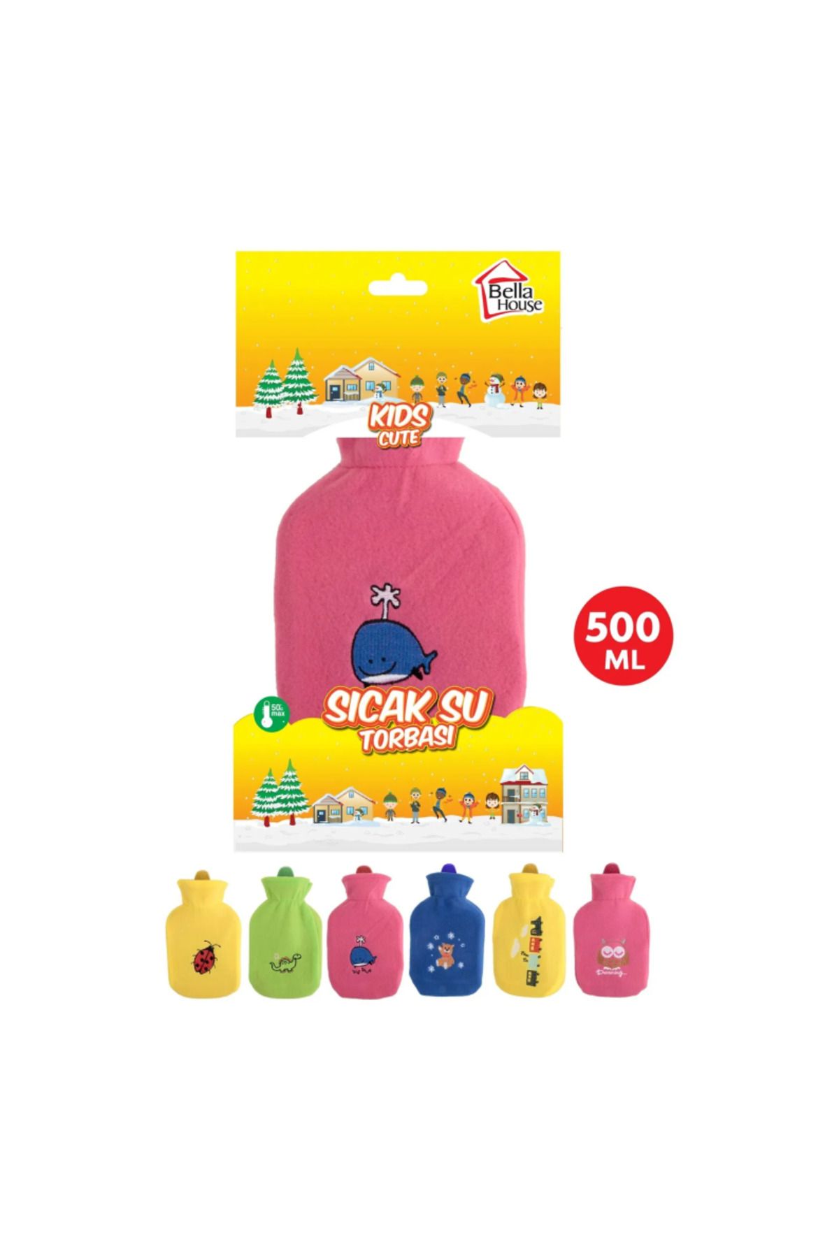 gnsstore Bella House Sıcak Su Torbası Çocuk Kılıflı K-8441