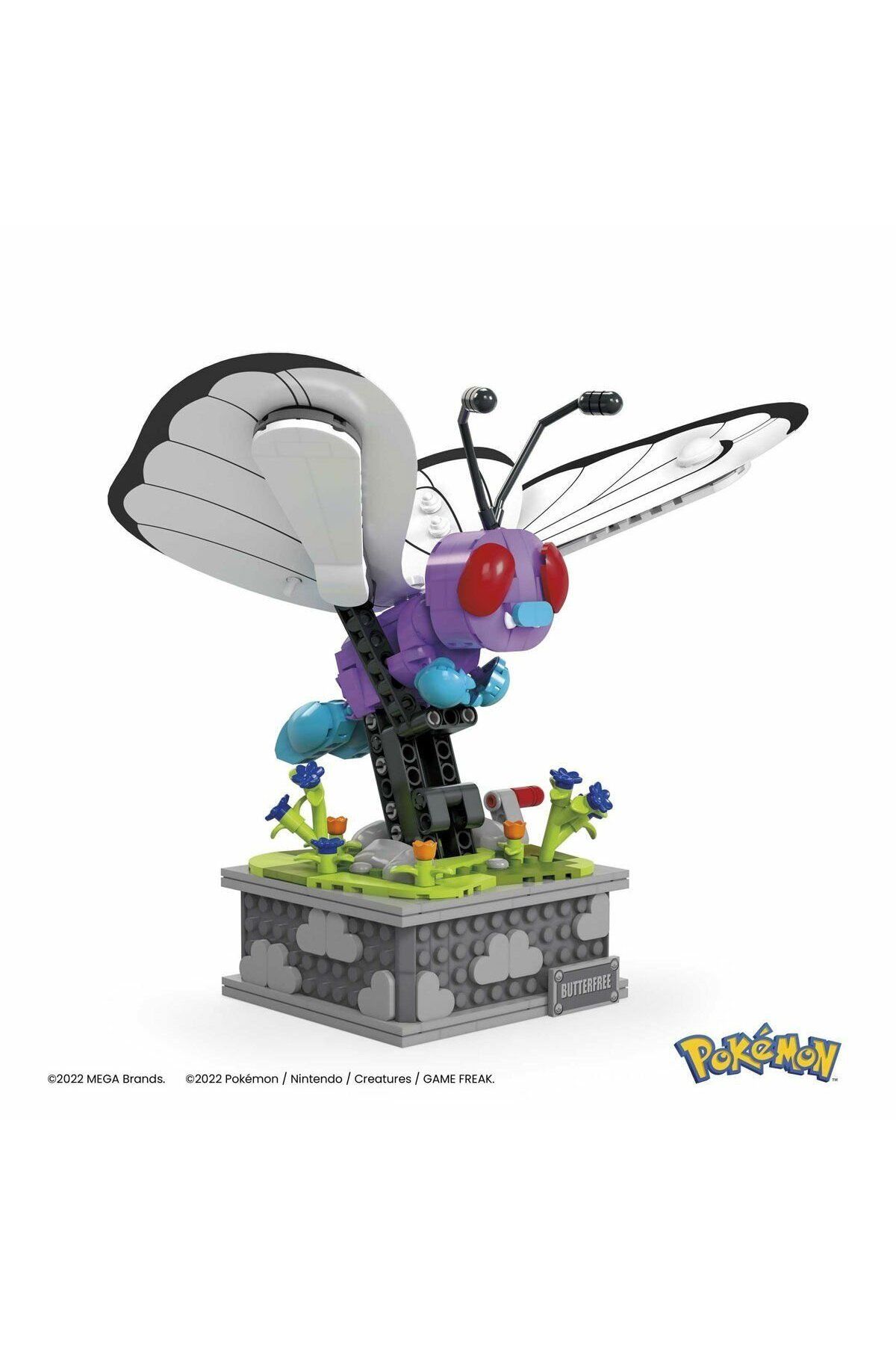 merland benvecocuk HKT22 MEGA™ Pokémon™ Motion Butterfree 582 parça +12 yaş