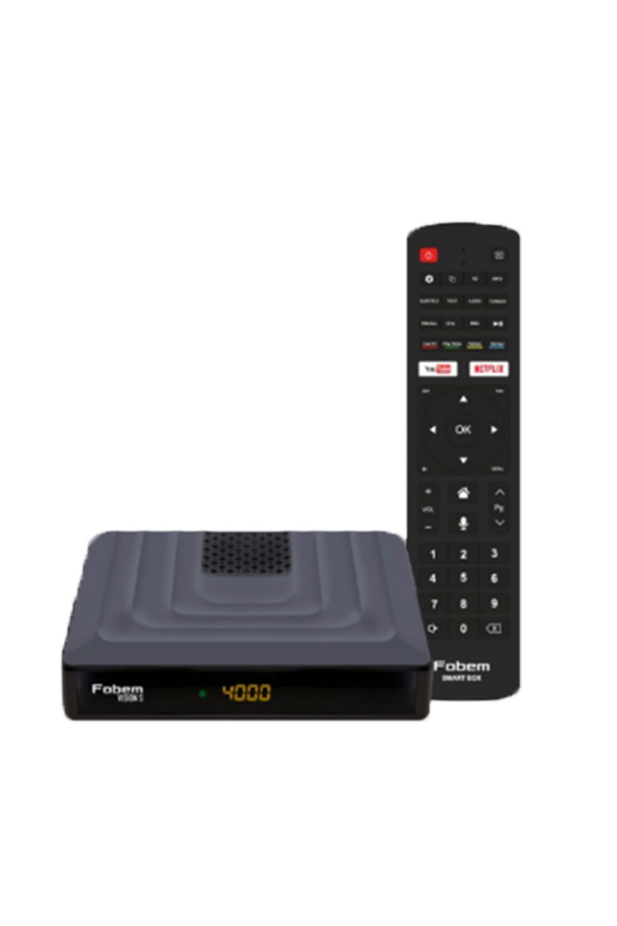 Light up FOBEM VISION S HİBRİT 4GB RAM 32GB HDD 1.5GHZ SES KOMUTLU UYDU ALICILI ANDROID TV BOX