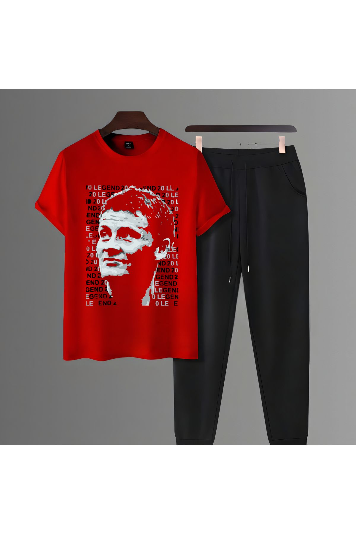 Biy Store Ole Gunnar Solskjaer fotograflı antrenör forma baskılı kısa kollu spor tişört unisex t-shirt eşofman