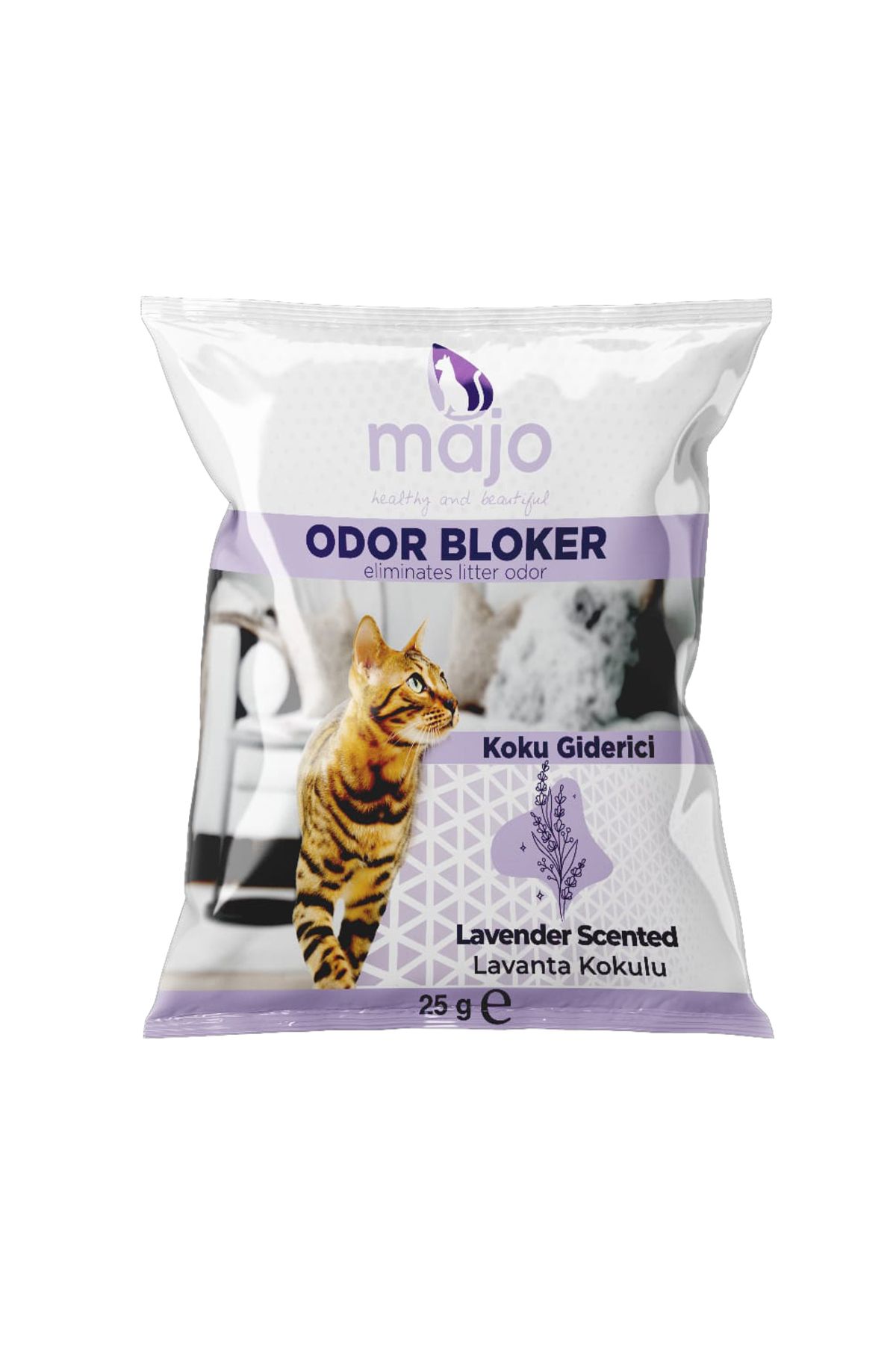 Grimin Petmarkt Kedi Kumu Koku Giderici Majo ( Lavanta )