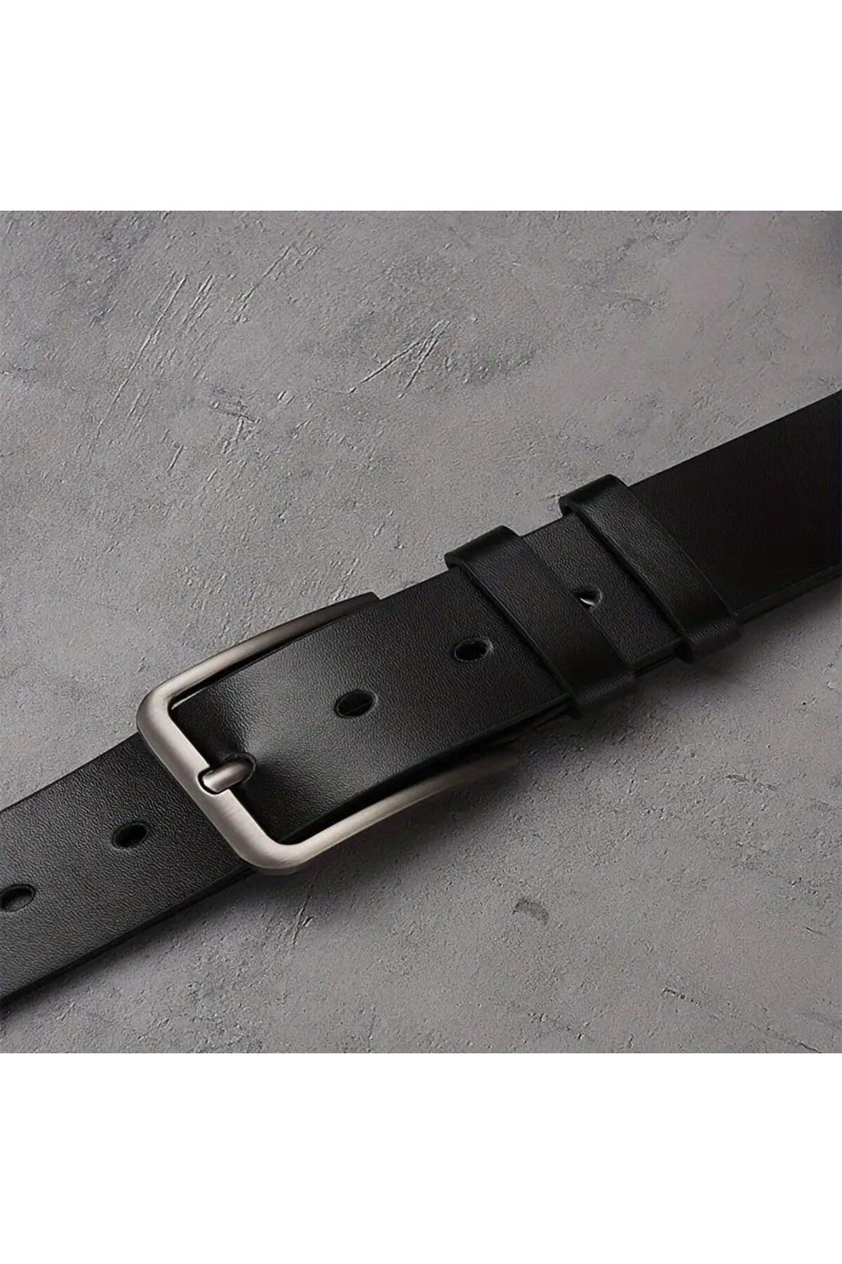 Enpovi Erkek Deri Kemer, 4 cm Genişlik,Kot, Keten, Canvas Pantolonlar İçin Uyumlu