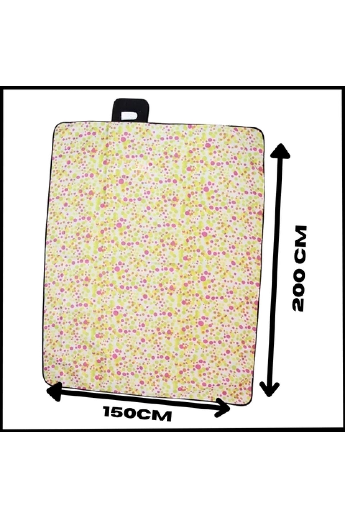 Uygunayakala Uyguna-Yakala 150x200 cm Su Geçirmez - Piknik Kamp Örtüsü - MLZ.363