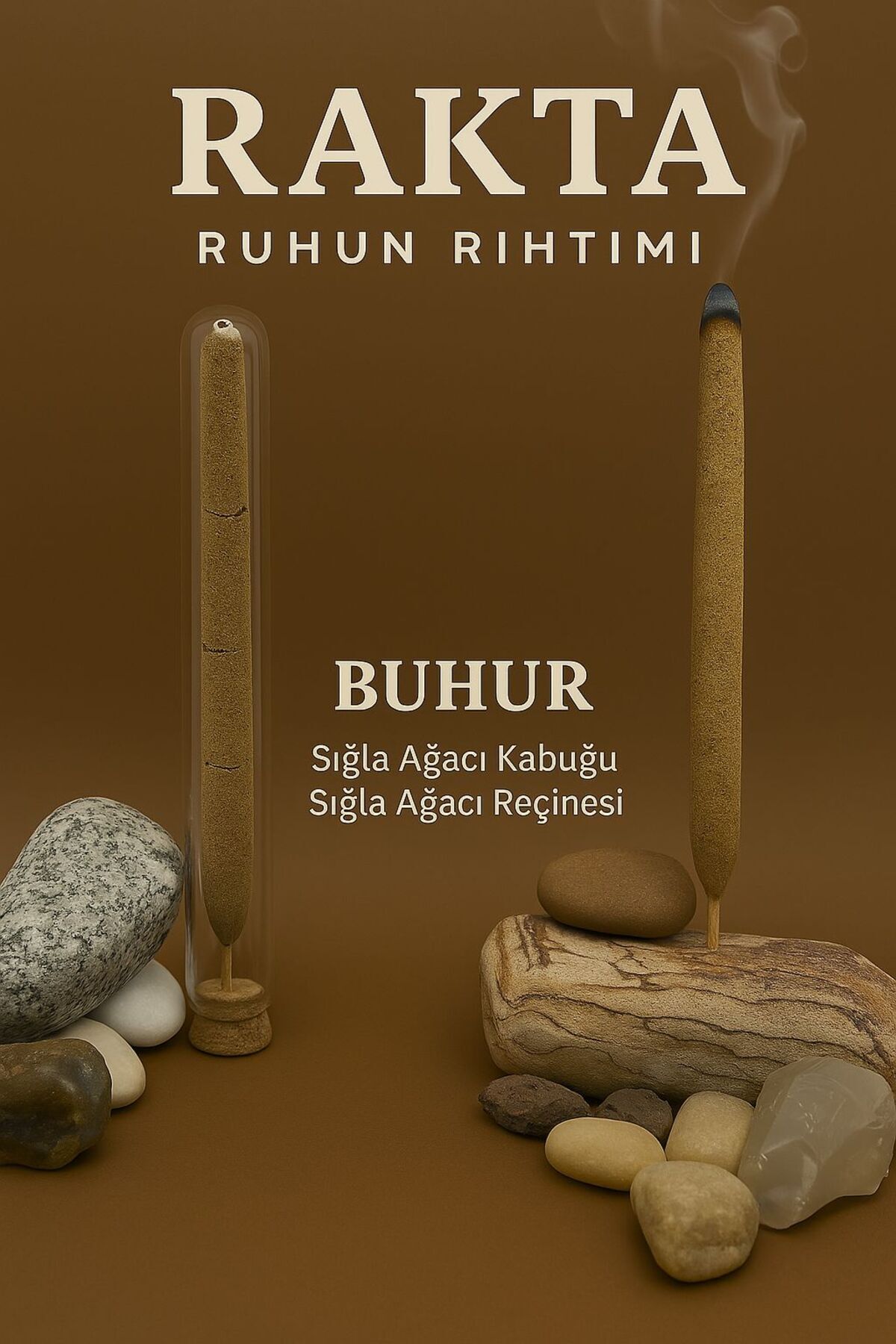 SerenityHaven EL YAPIMI TÜTSÜ VE ODA KOKUSU - BUHUR KOKU