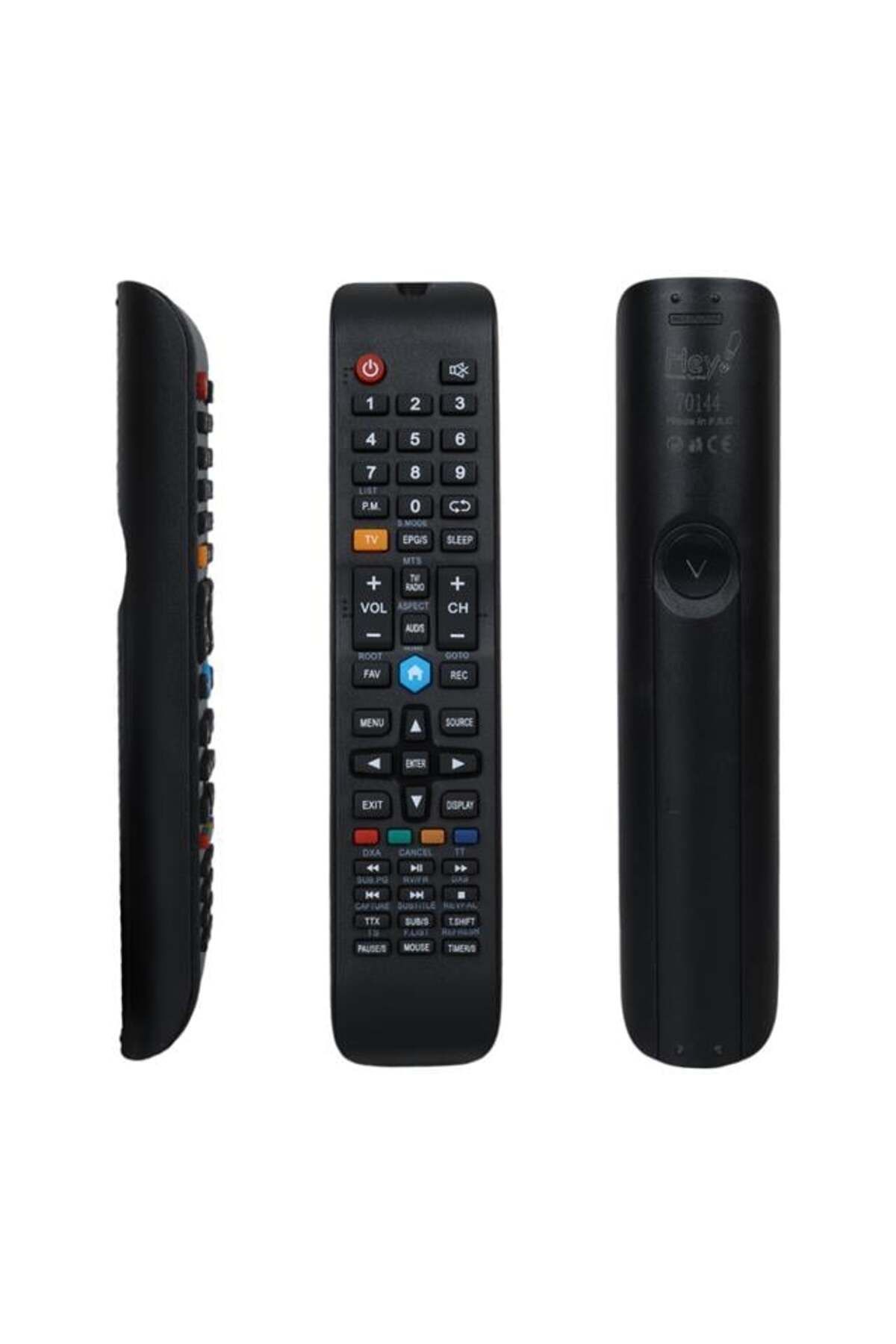 hey Küçük Kalıp Skytech Sarı TV Tuşlu Smart Lcd Led TV Kumanda
