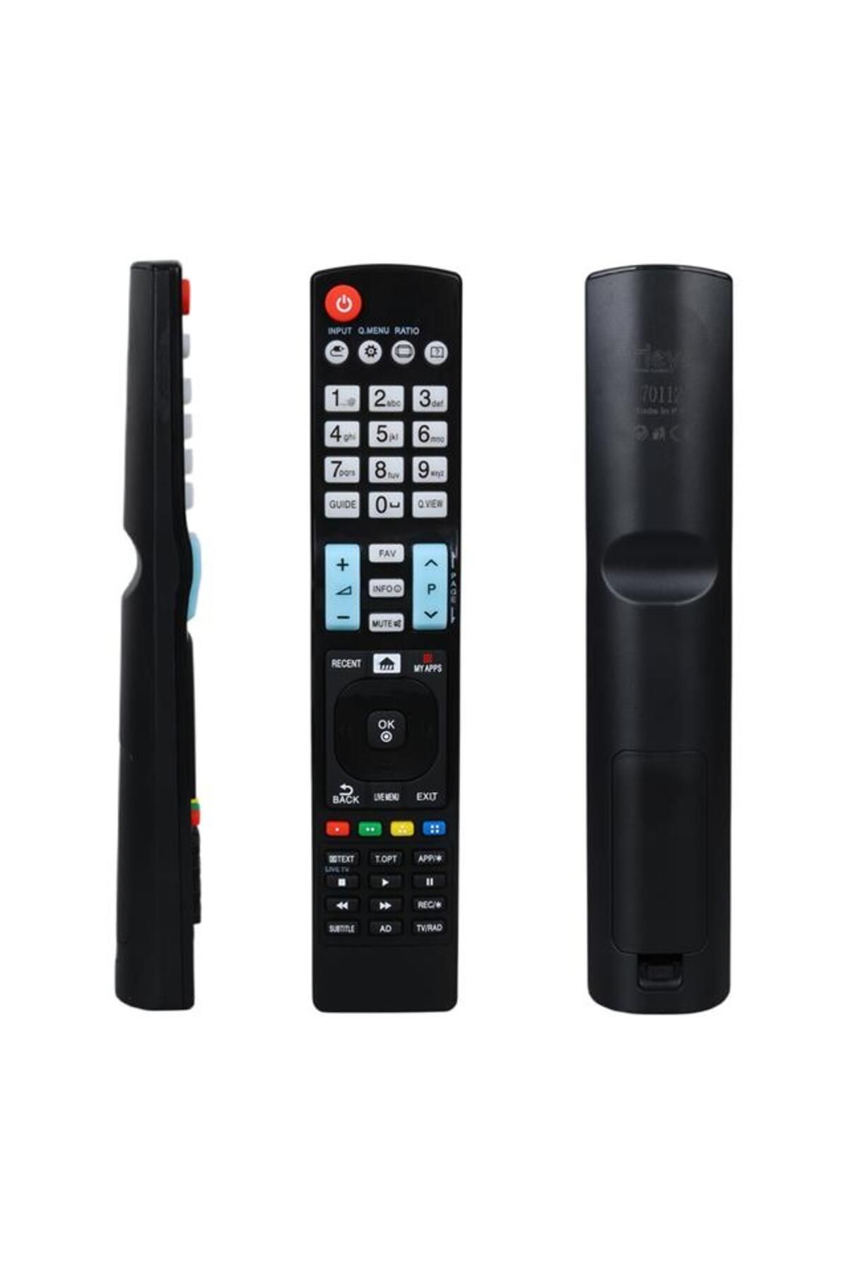 hey Küçük Kalıp LG Akb74455401 Recent MY Apps Tuşlu Lcd Led TV Kumanda