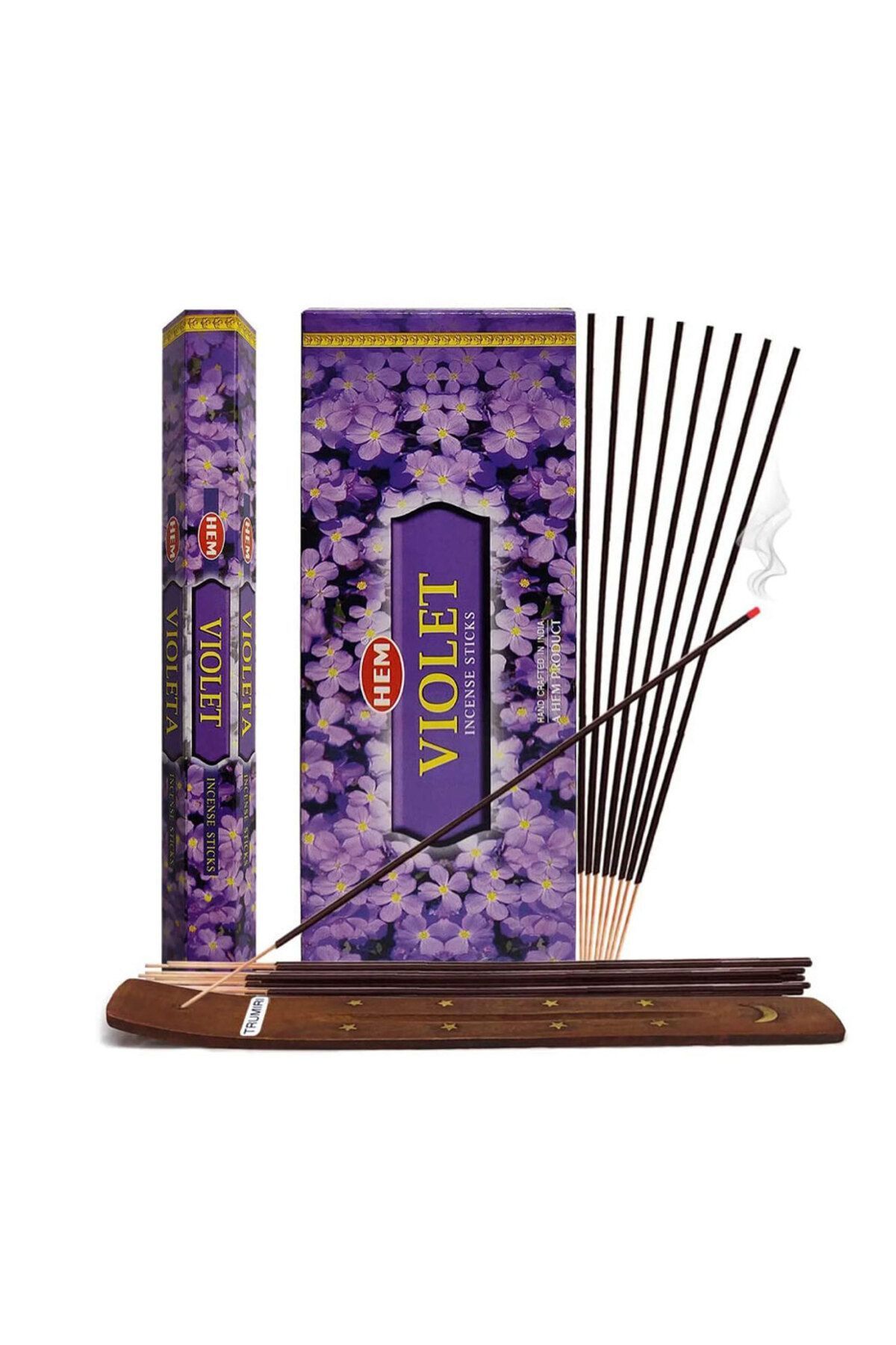 SerenityHaven Violet Çubuk Tütsü 20'li