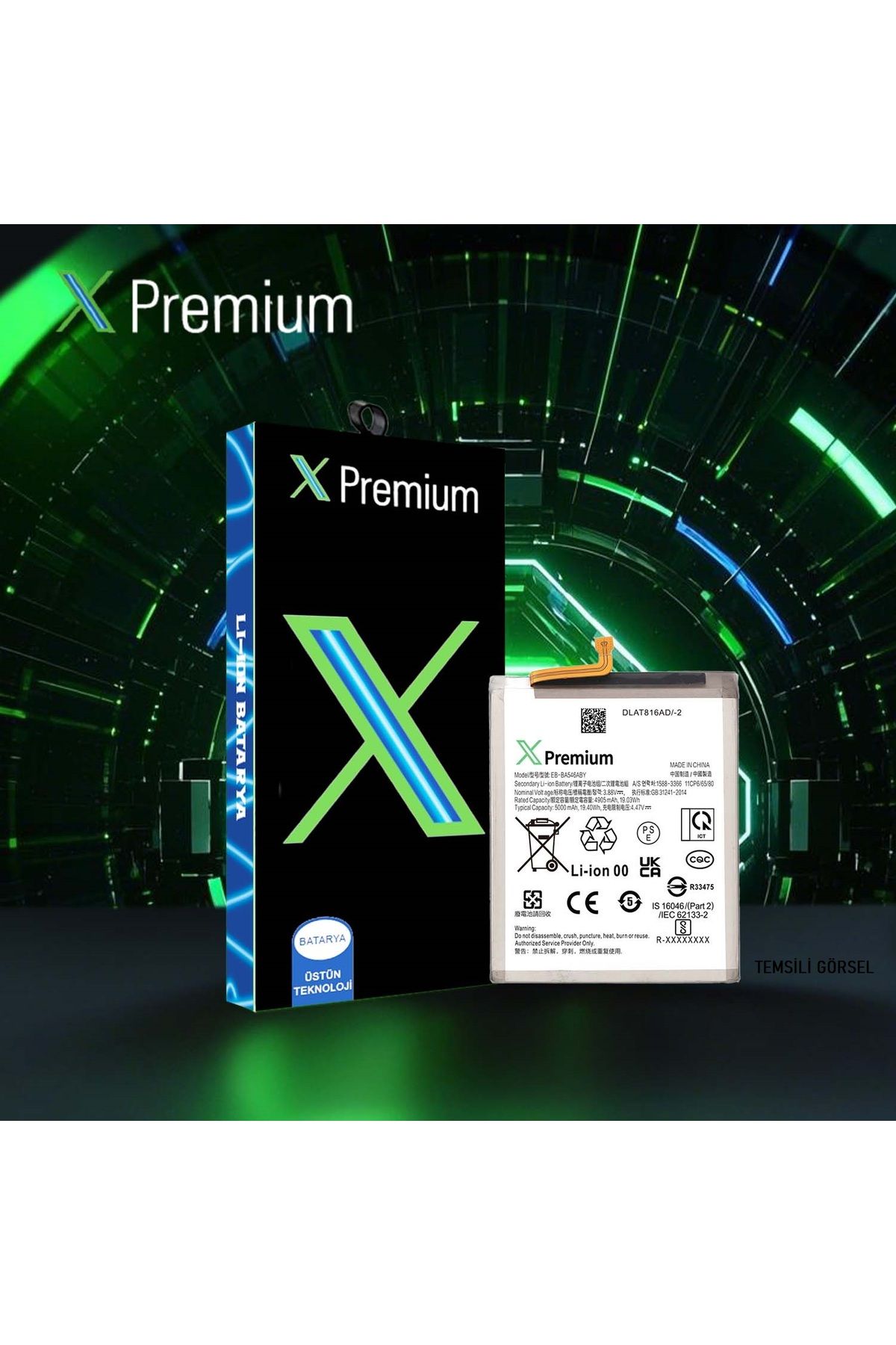 X PREMİUM X Premium One Plus Nord N10 5G Batarya Pil BLP815