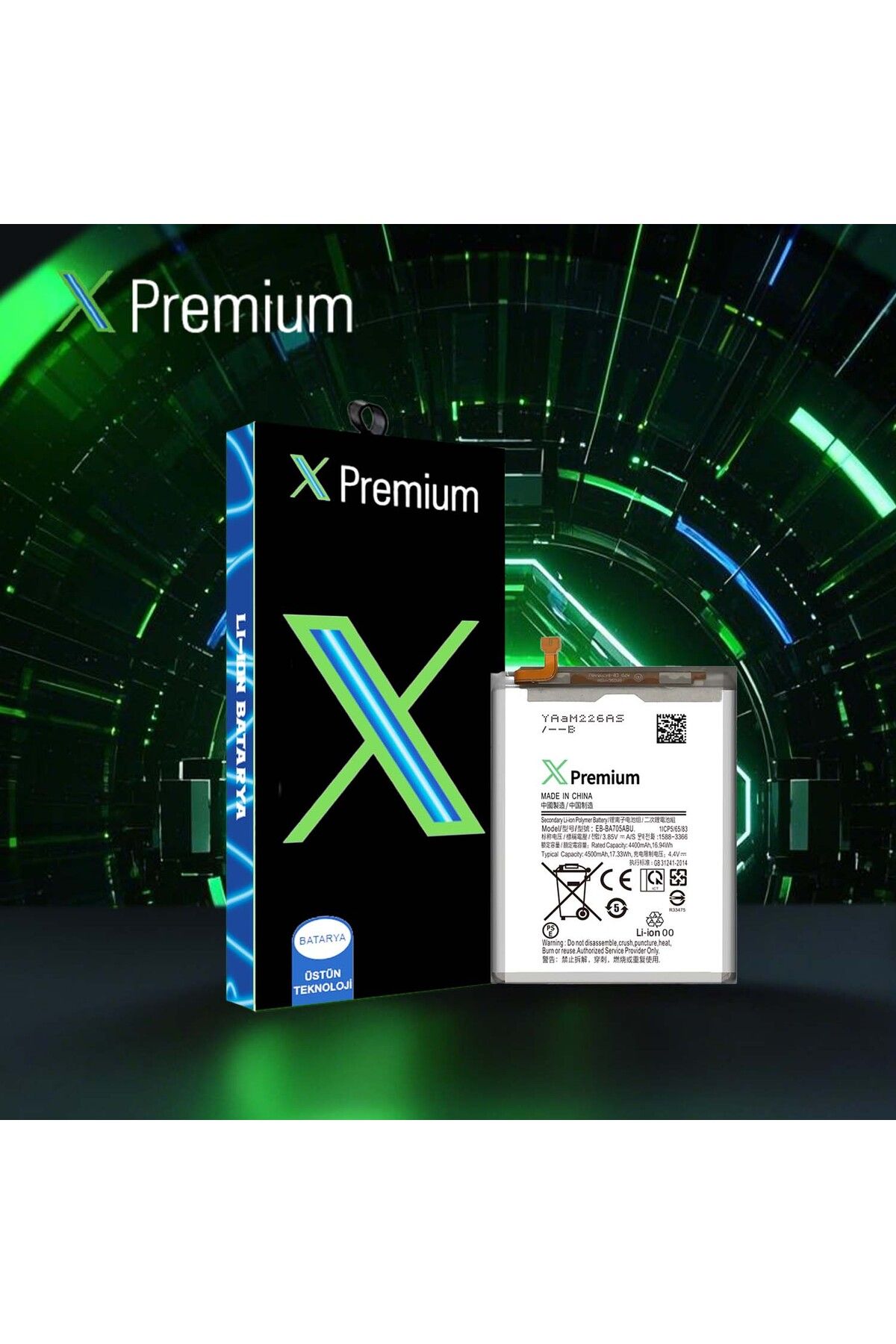 X PREMİUM X Premium Samsung A70 A705 Batarya Pil 4500 mAh