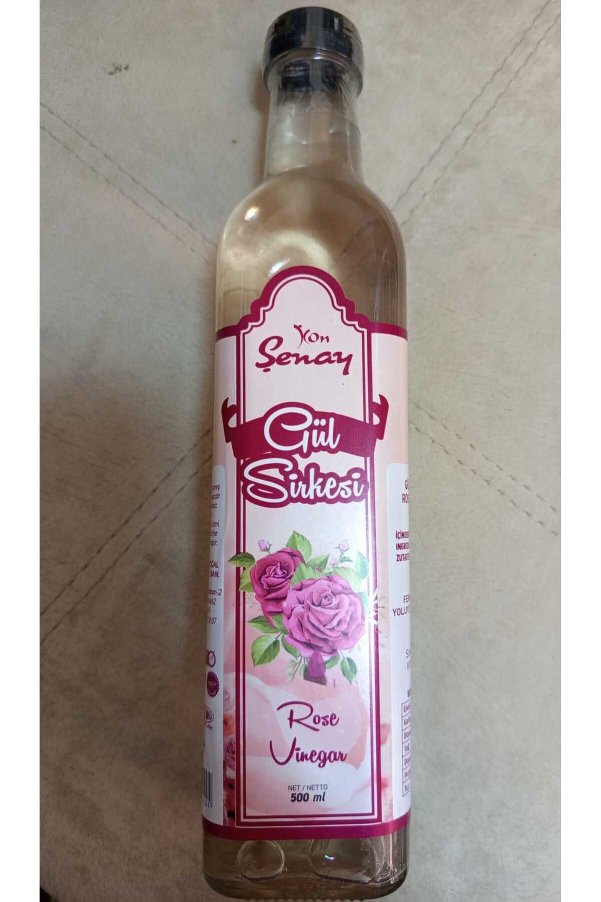 Şenay Gül Sirkesi Doğal 500 Ml.