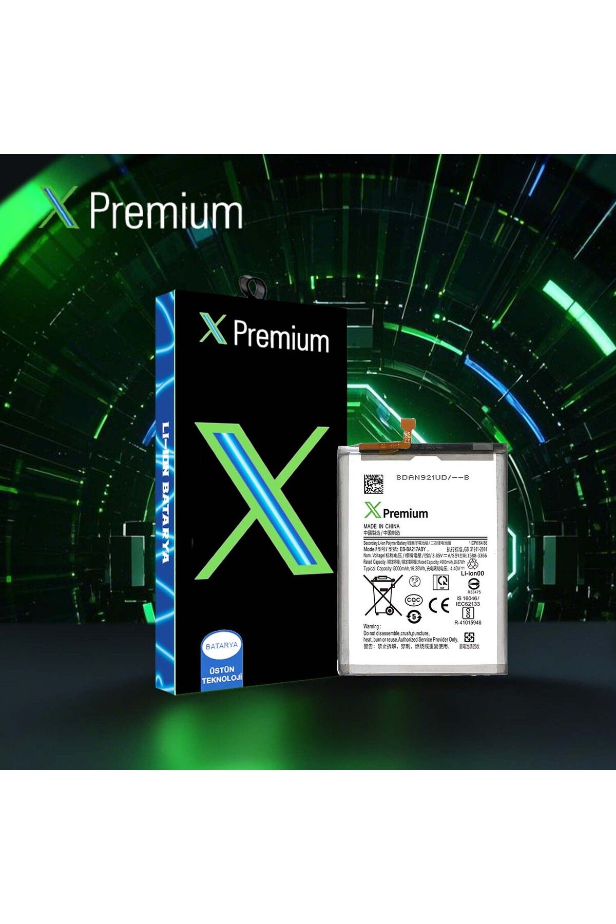 X PREMİUM X Premium Samsung A13 4g a135 Batarya Pil 5000 mAh