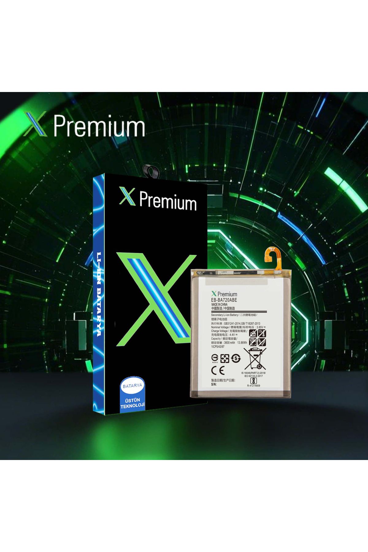 X PREMİUM X Premium Samsung A10 SM A105 Batarya Pil 3300 mAh