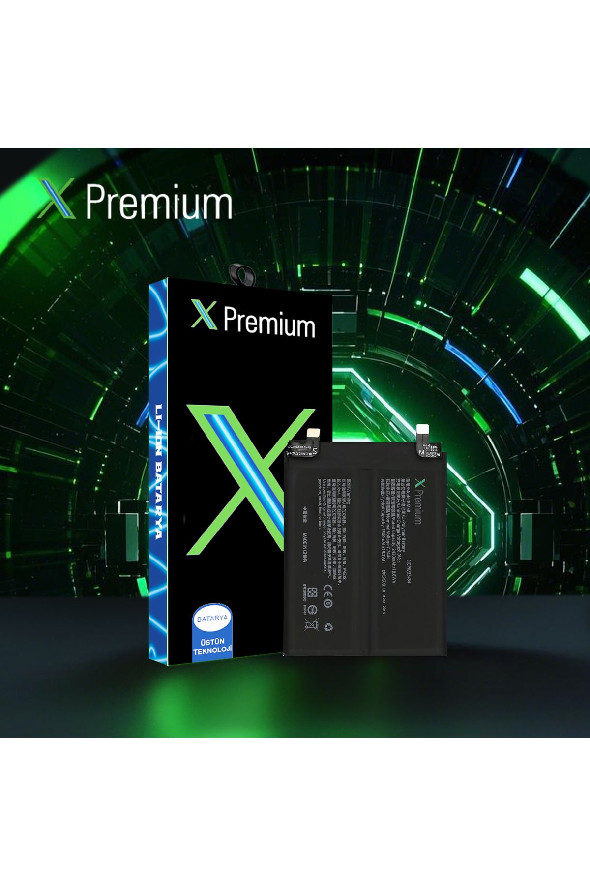 X PREMİUM X Premium Xiaomi Mi 11T Pro BM58 Batarya Pil 5000 mAh