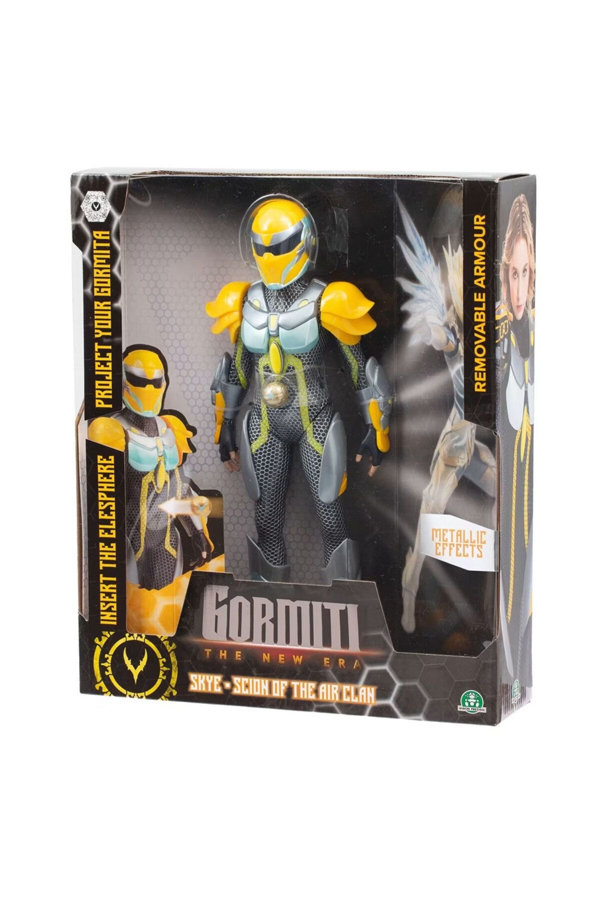 Gormiti-27 cm Figure and Elkure Air Runner Skye Grv05000 4