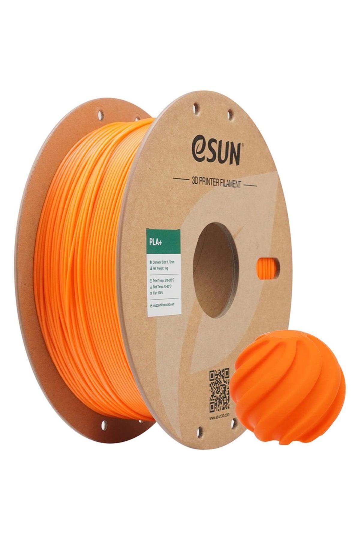 eSun Urhanshop Esun Pla+ Mercan Turuncusu 1.75mm 1Kg Filament