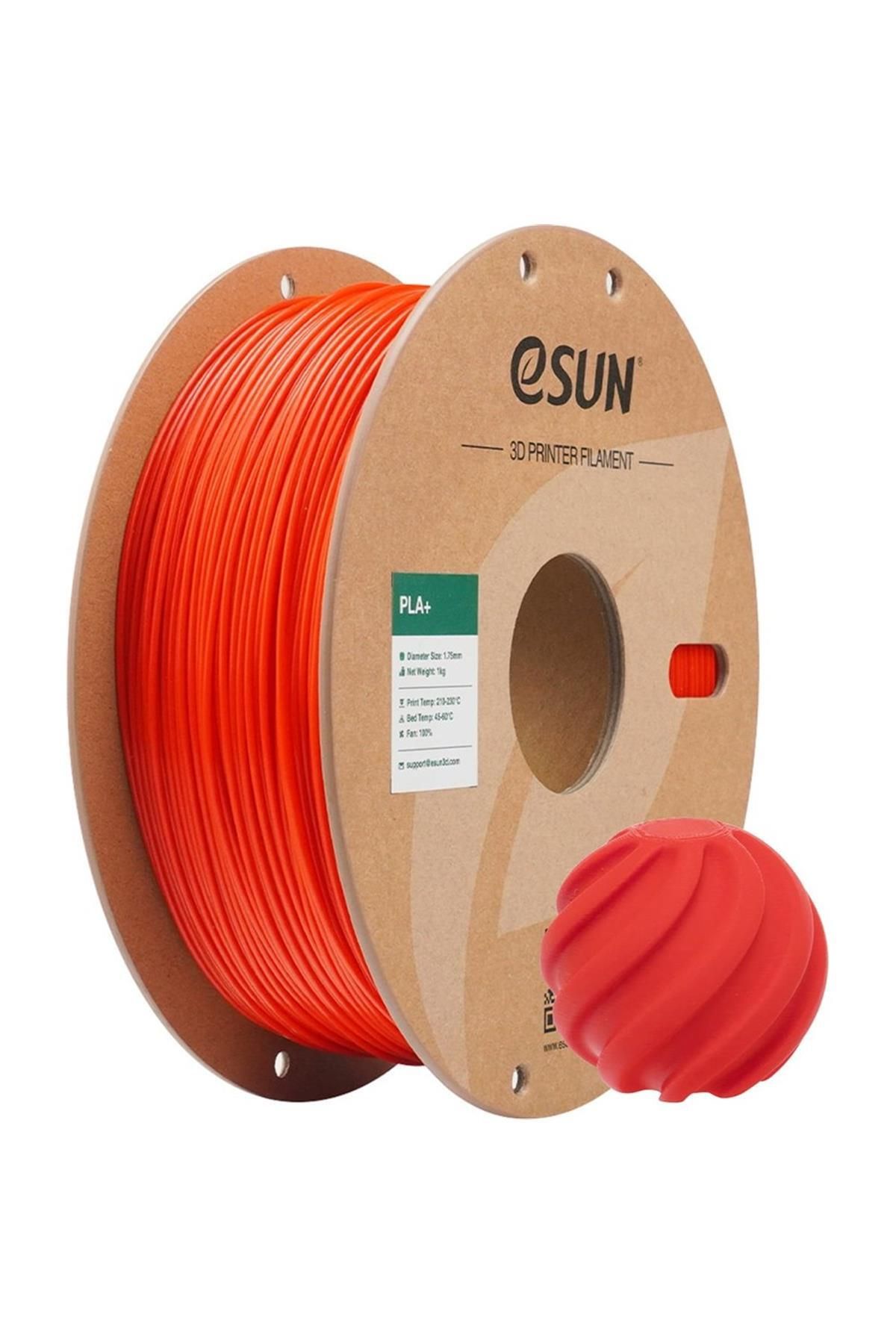 eSun Pla+ Rgb Kırmızı 1.75mm 1Kg Filament