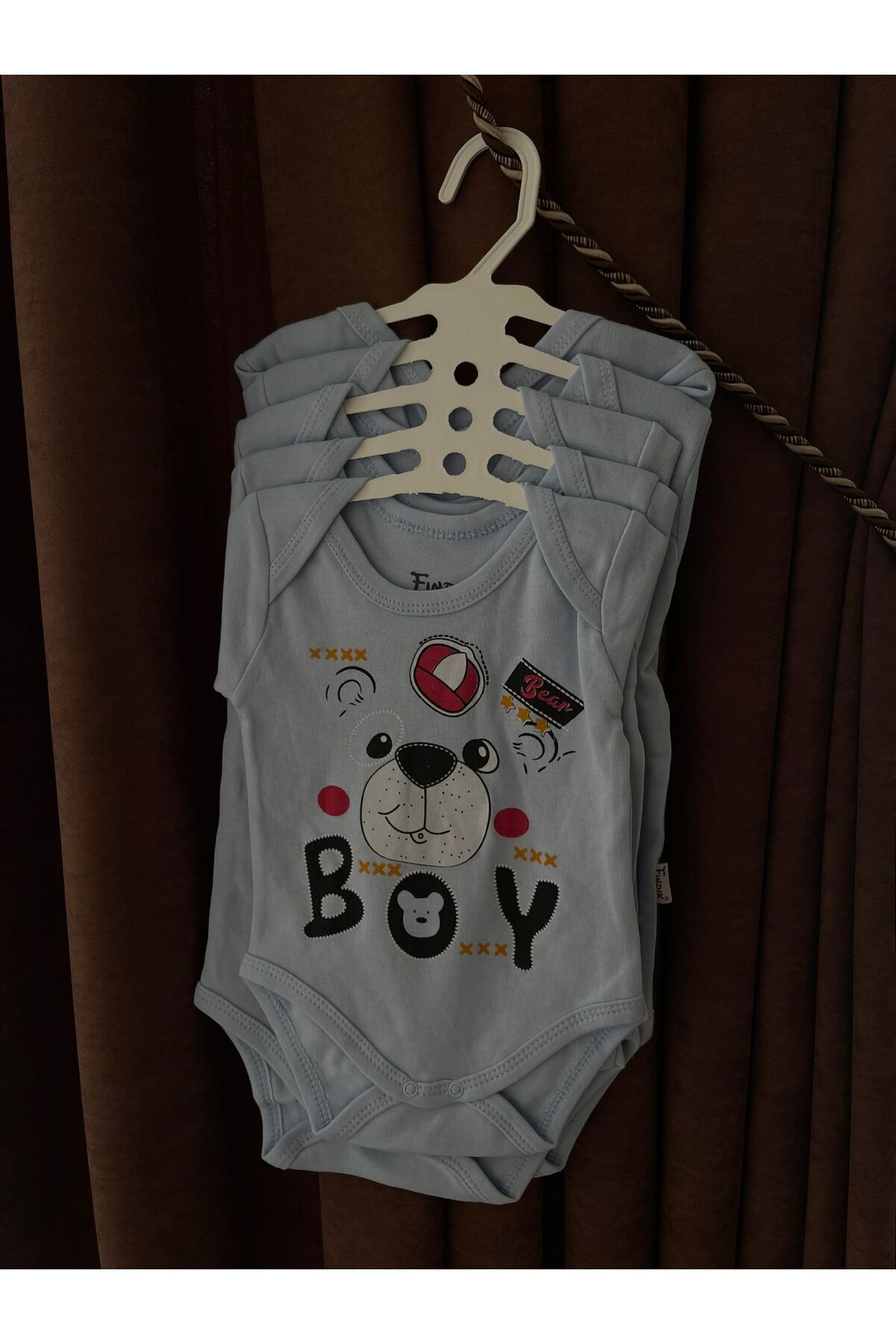 Baby Erkek kısa kollu badi ayıcık