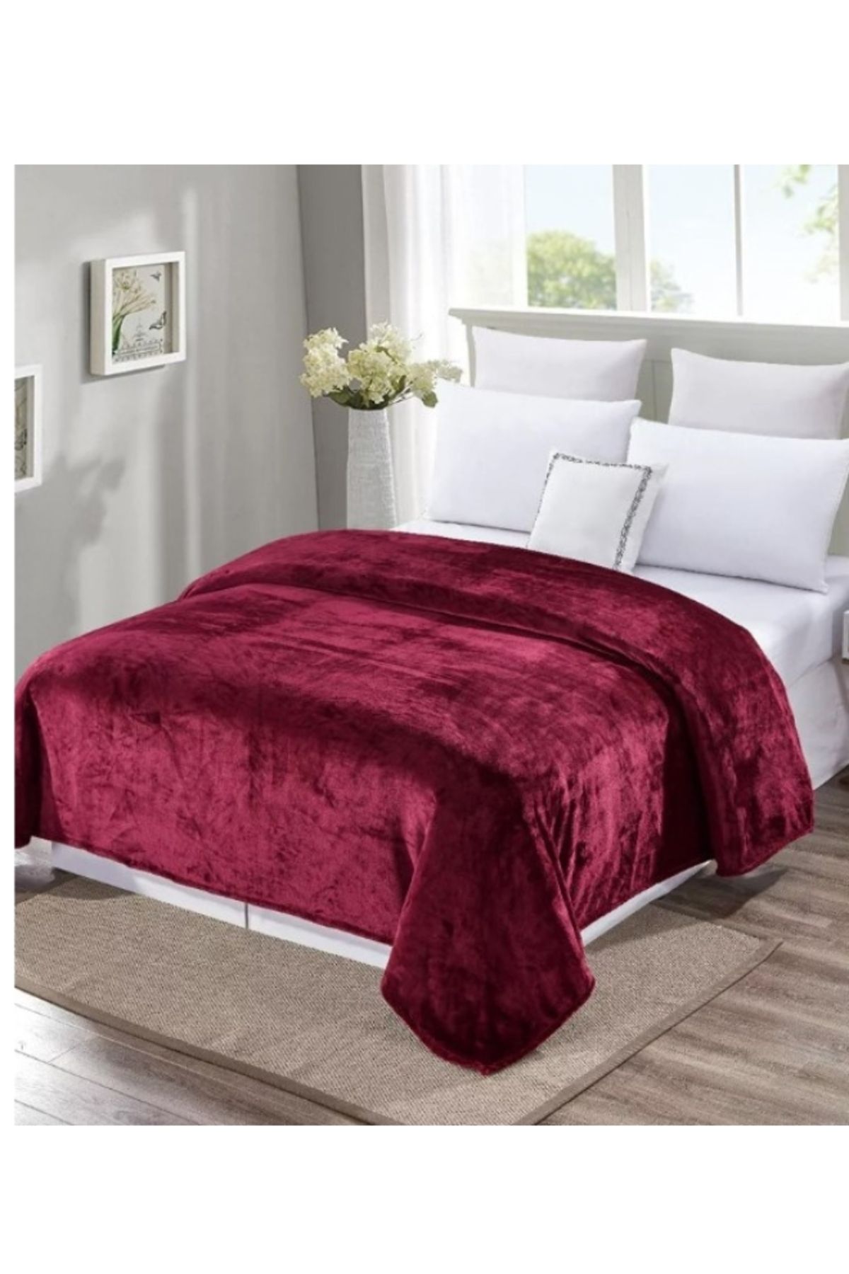 Generic-Heavy winter blanket, 240cm x 200cm, 6kg, super soft double layer blanket 3