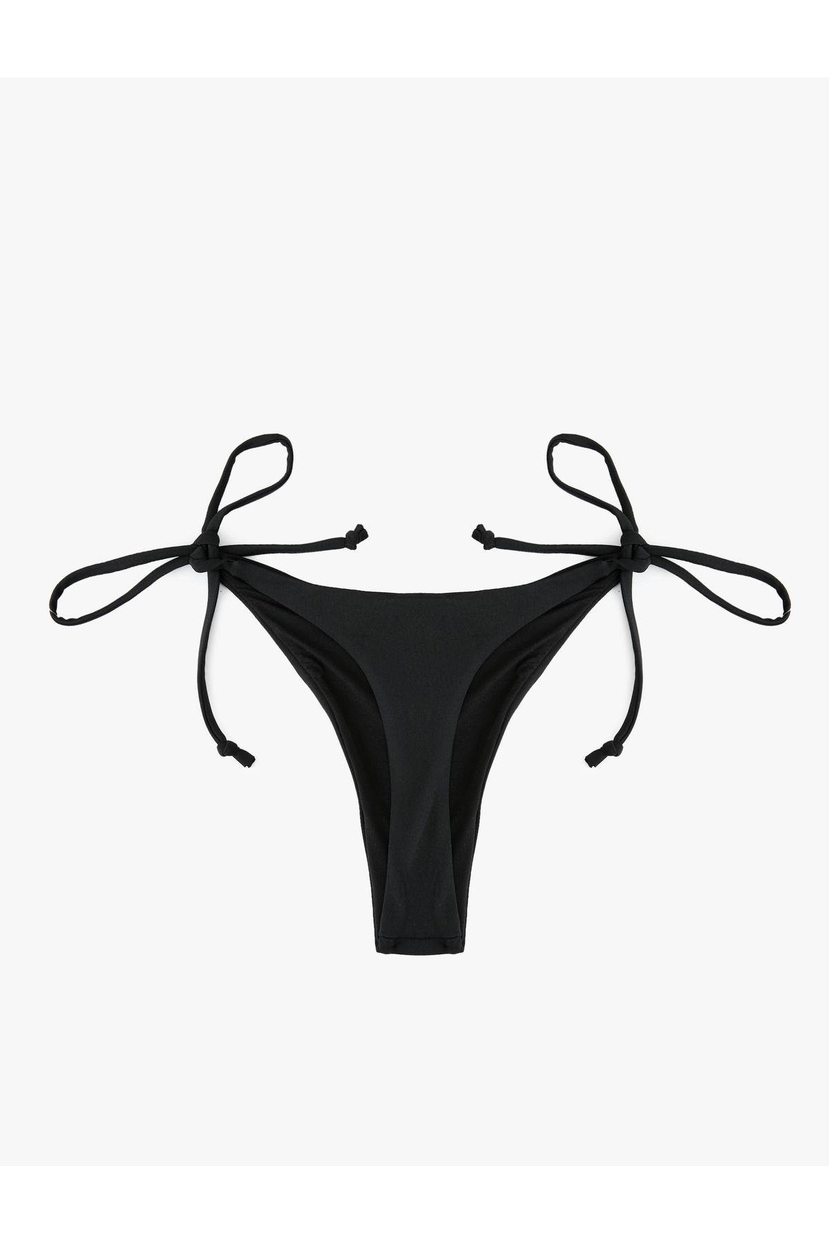 Koton-String Low Waist String Bikini Bottom with Tie Detail 1