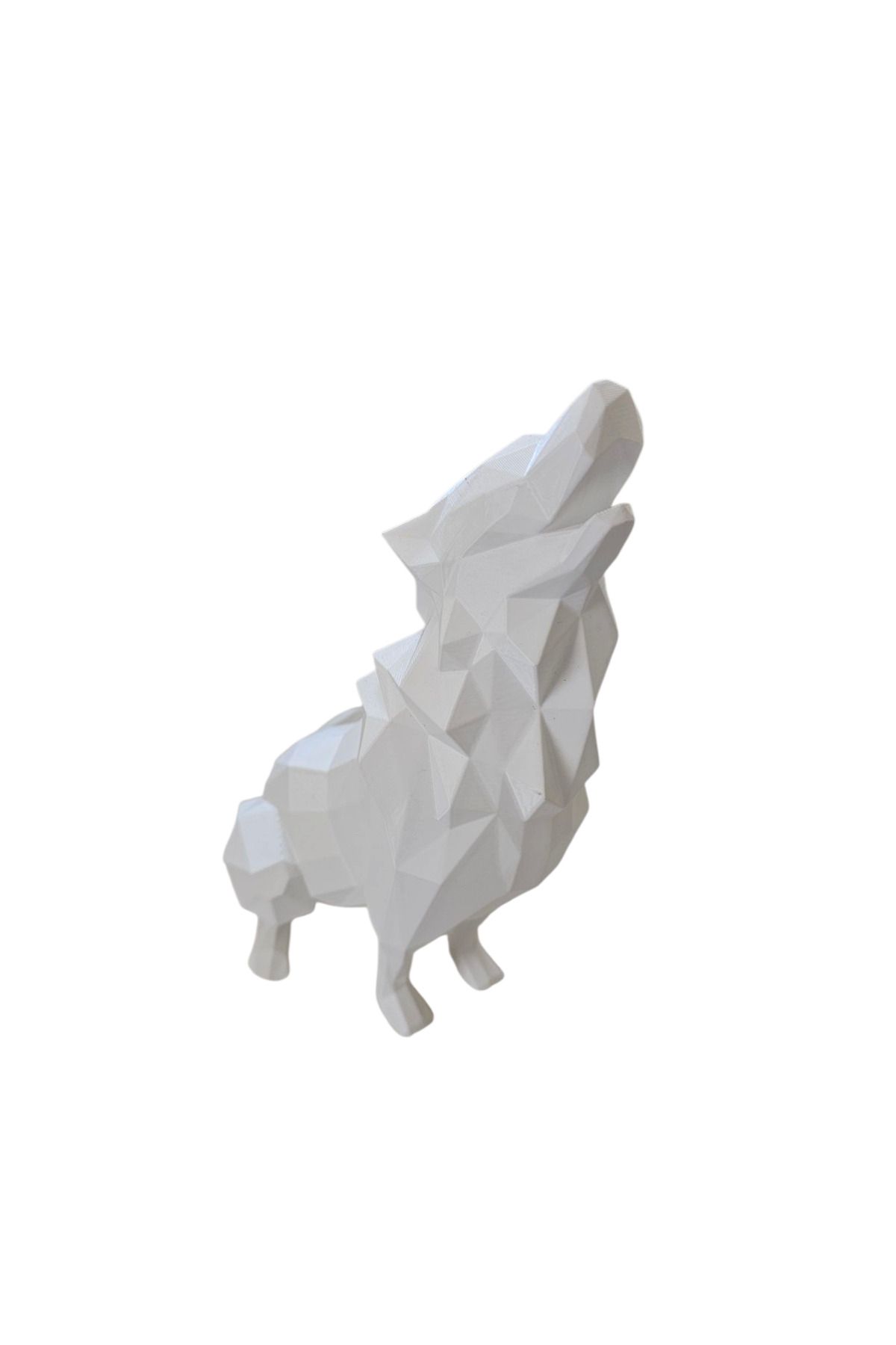 KUYİZMA BEYAZ KURT 3D