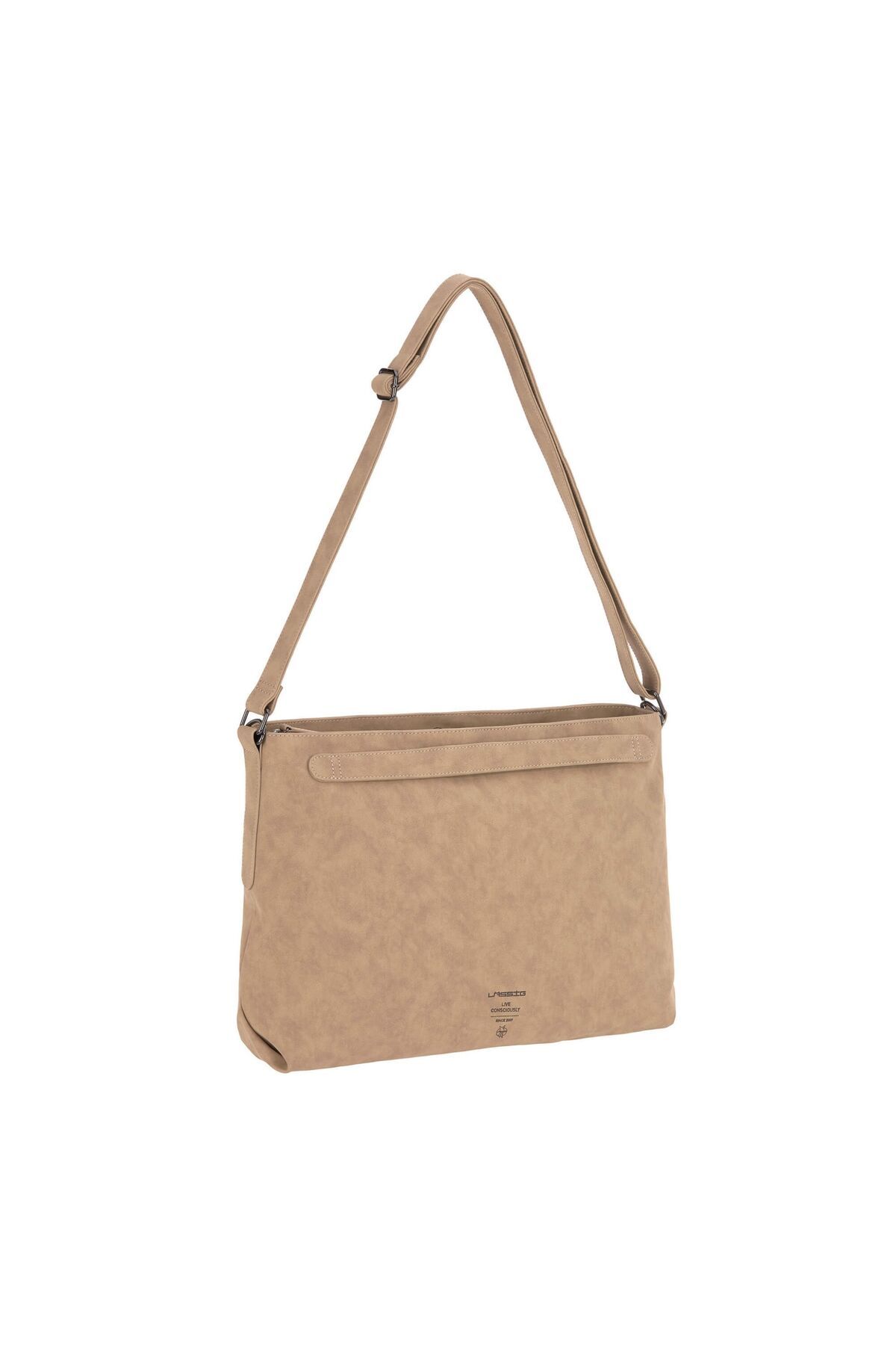 Lassig Shoulder Bebek Bakım Seyahat Çantası Camel