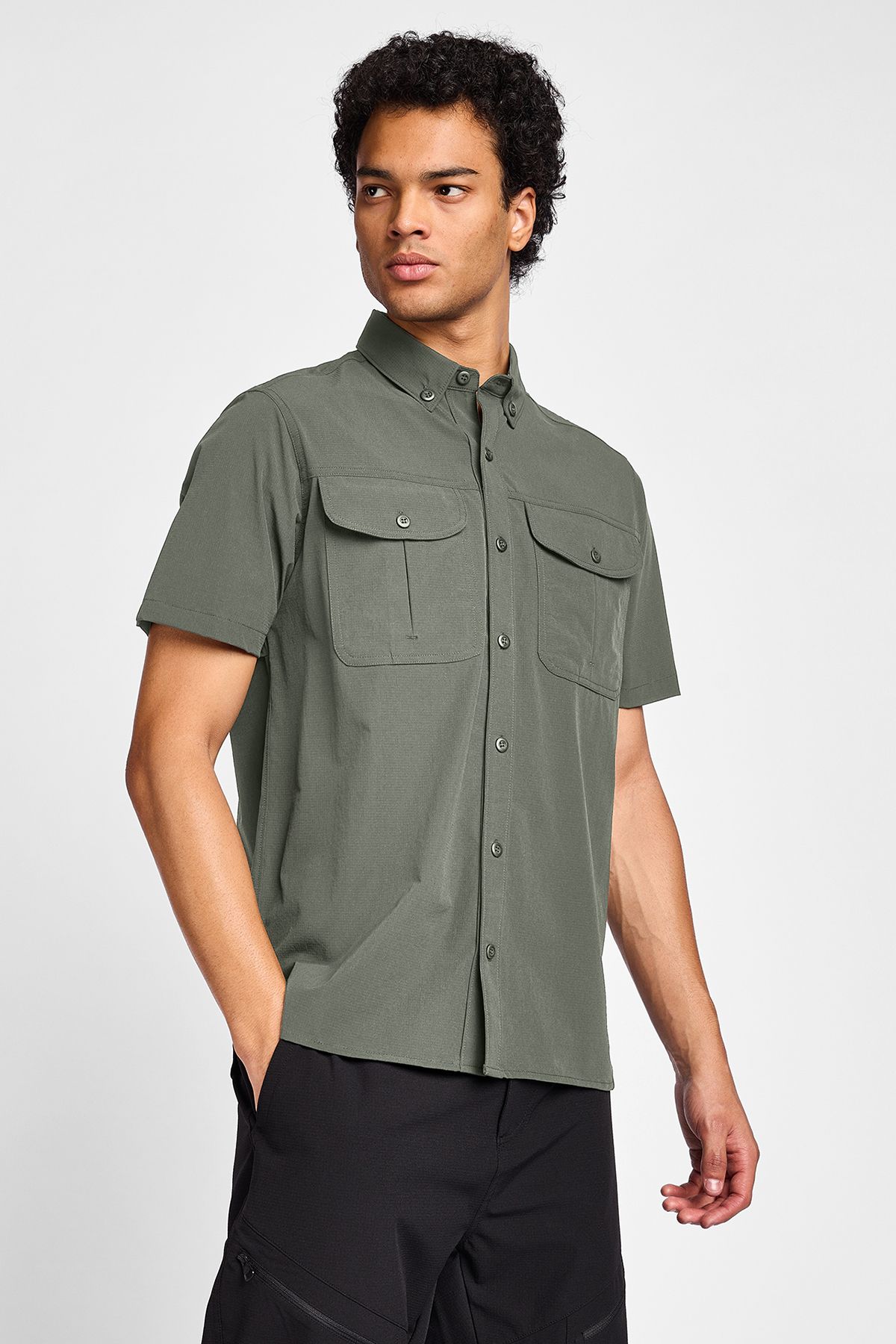 Lescon Erkek Outdoor Kısa Kollu Gömlek 25Y-1052