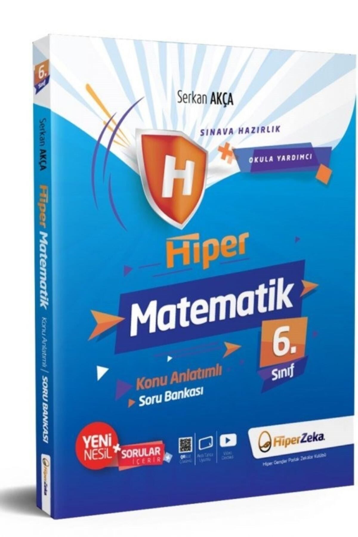 Giriş Yayınları 6. Sınıf Hiper Matematik Konu Anlatımlı & Soru Bankası | Serkan Akça