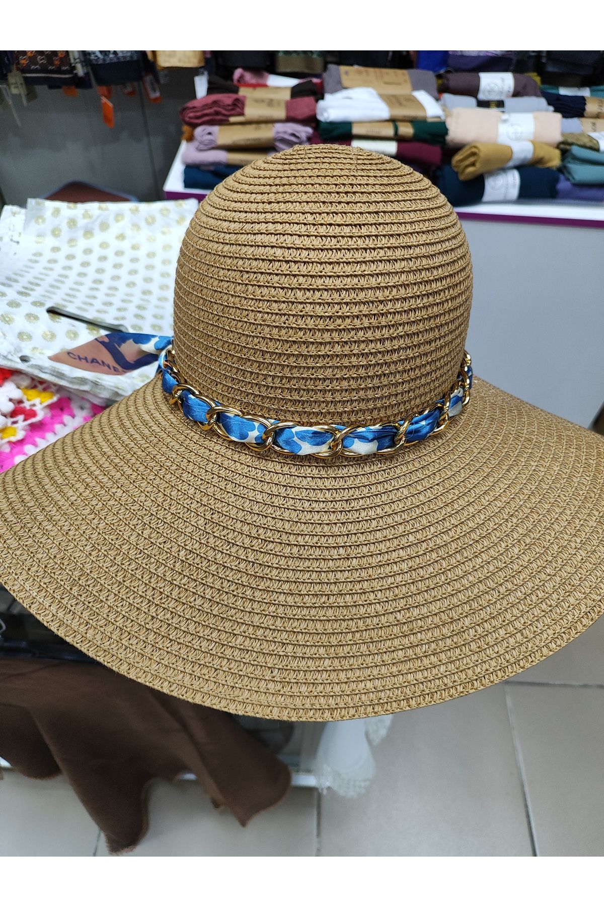 almina trend Hasır şapka