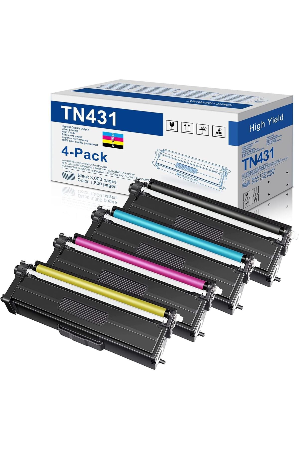 Brother TN-431/461/466 MUADİL for MFC-L8900CDW HL-L8260CDW HL-L8360CDW MFC-L8610CDW Printer