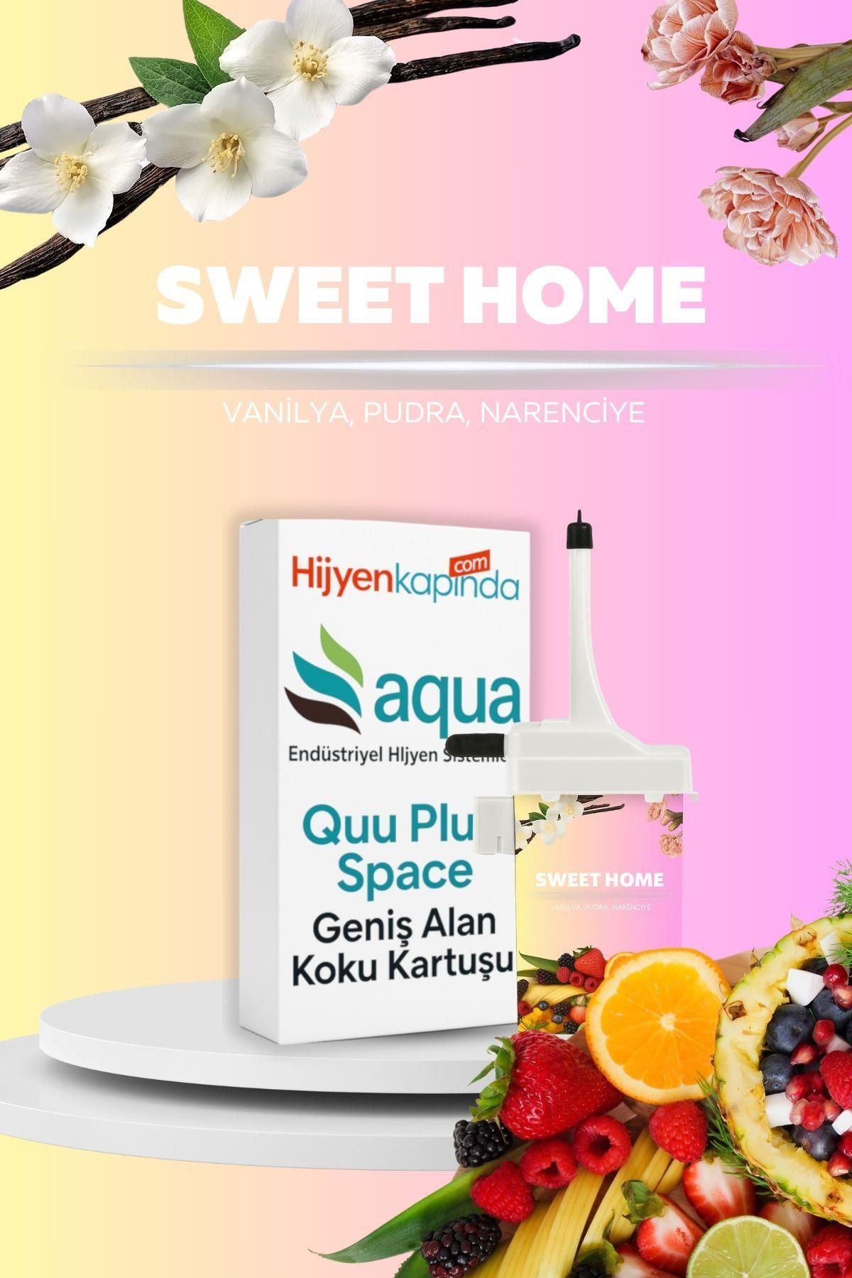 Aqua Quu Plus Space Geniş Alan Sweet Home Koku Kartuşu
