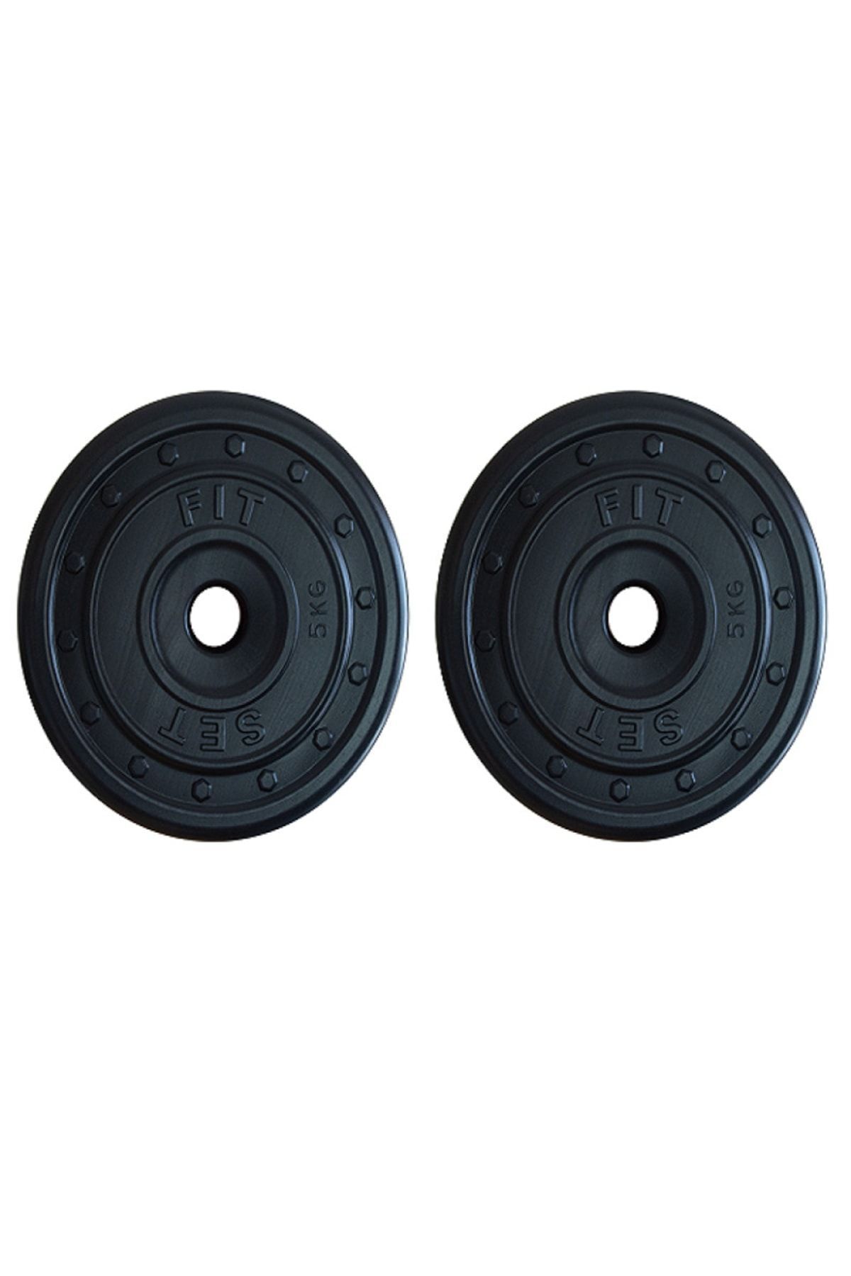 SerenityHaven 2 X 5 Kg Dambıl Ve Halter Ağırlık Plaka