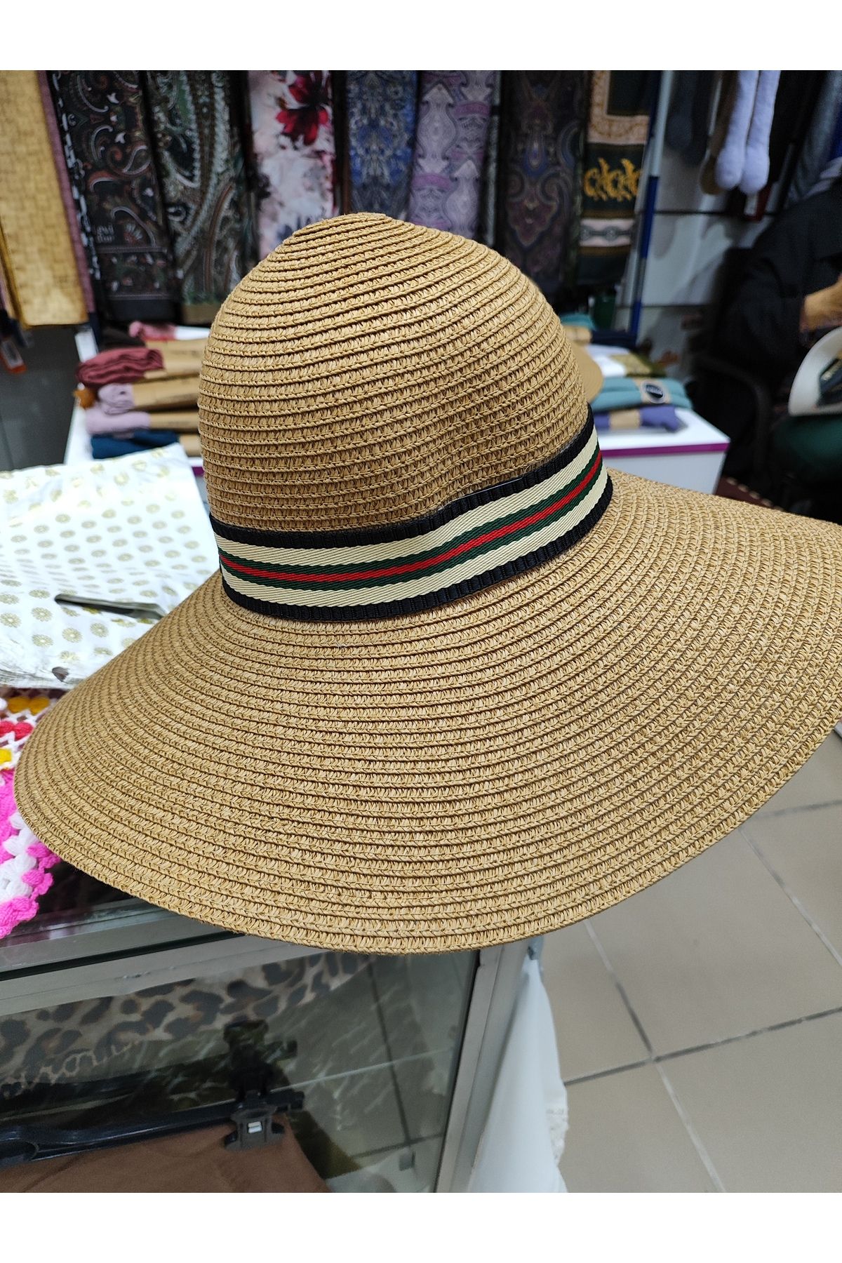 almina trend Hasır şapka