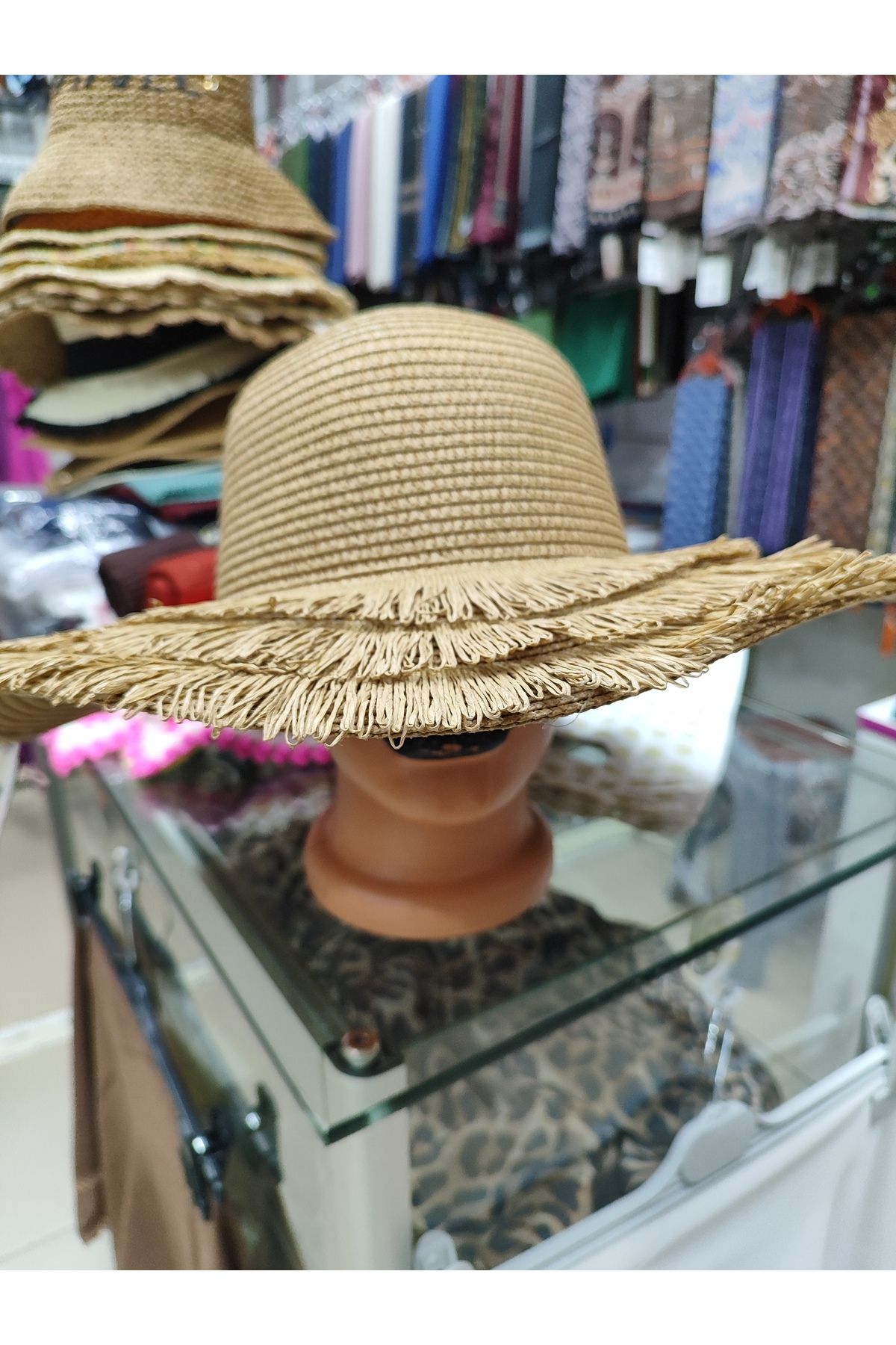 almina trend Hasır şapka