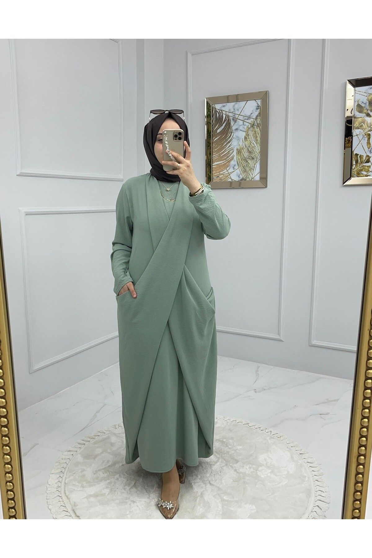 NİSUM MODA ÇAPRAZ TASARIM AEROBİN ELBİSE