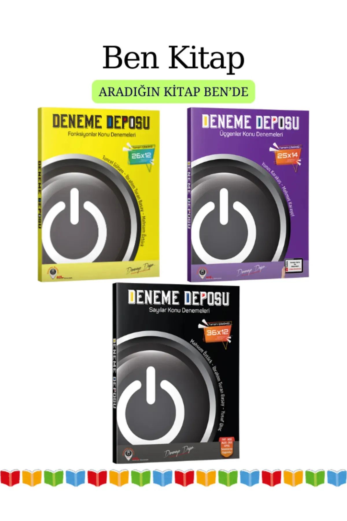 Giriş Yayınları Deneme Deposu Fonksiyonlar - Üçgenler - Sayılar Konu Denemeleri 20252025